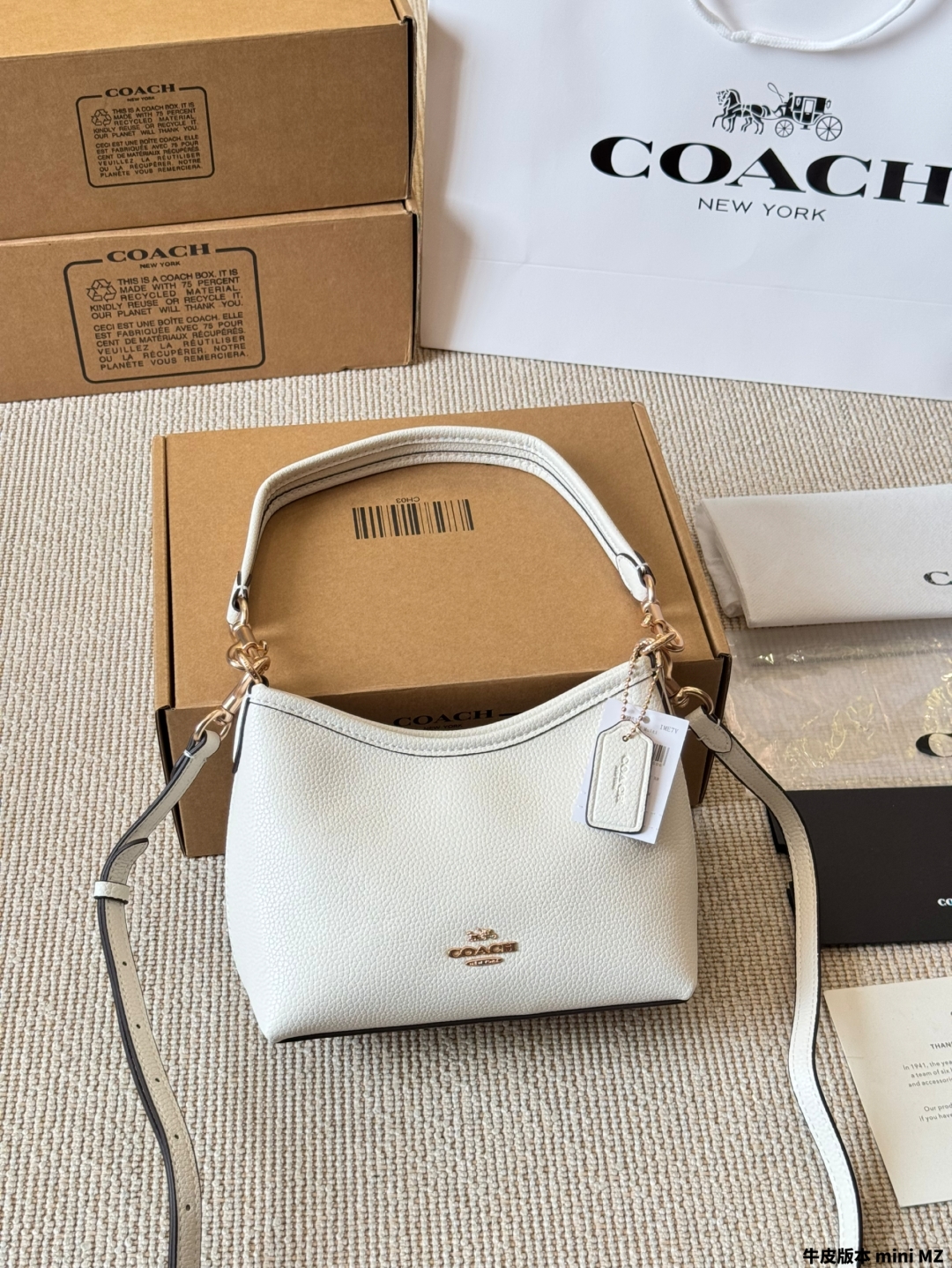Coach's new laurel 19 hobo bag