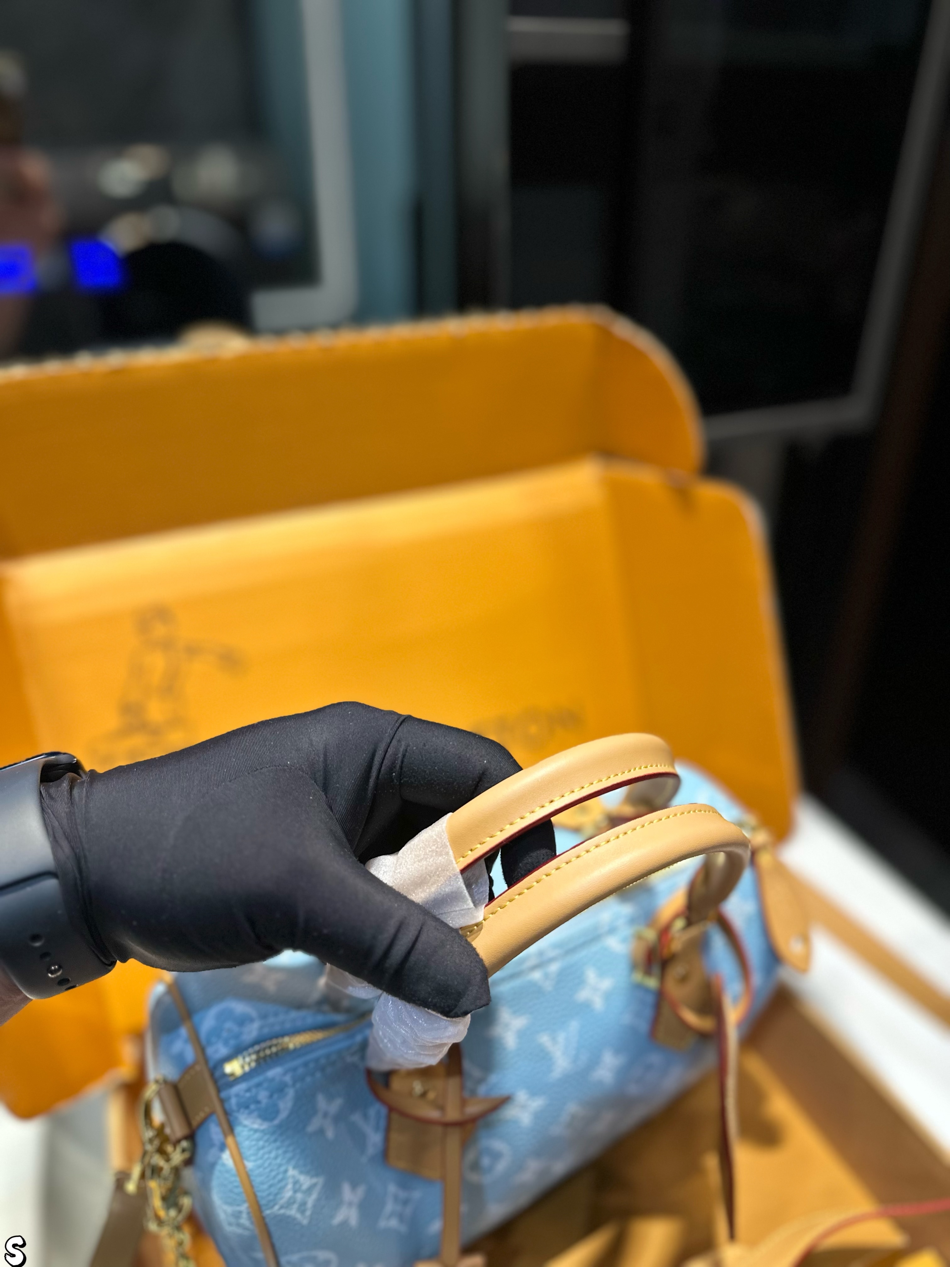 LV Speedy Bandouliere Monogram Leather handbag