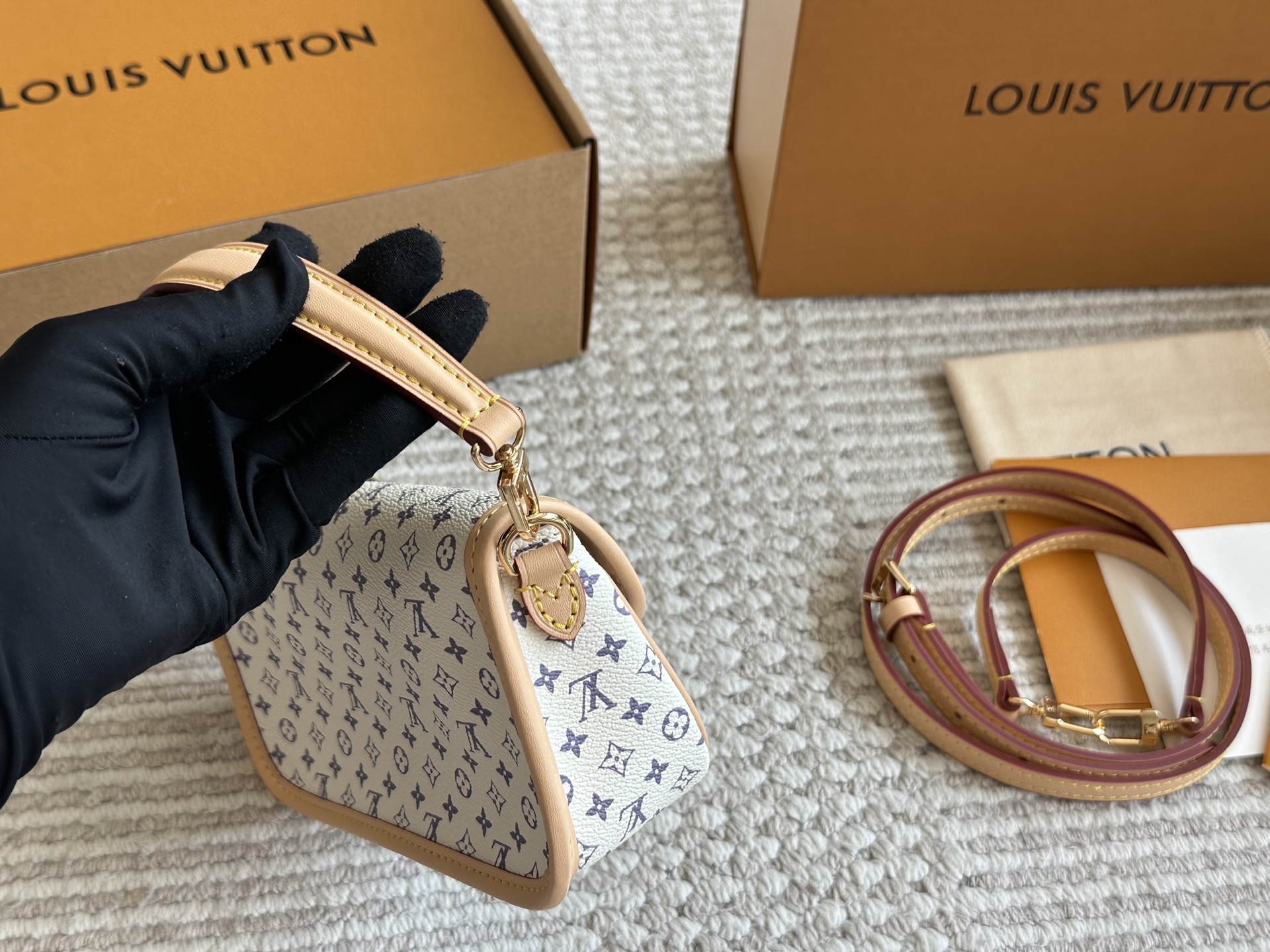 LV Show Small Baguette Bag