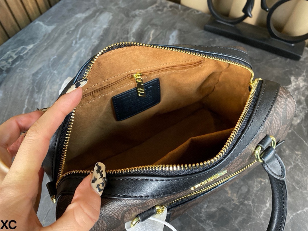 Coach Boston pillow bag