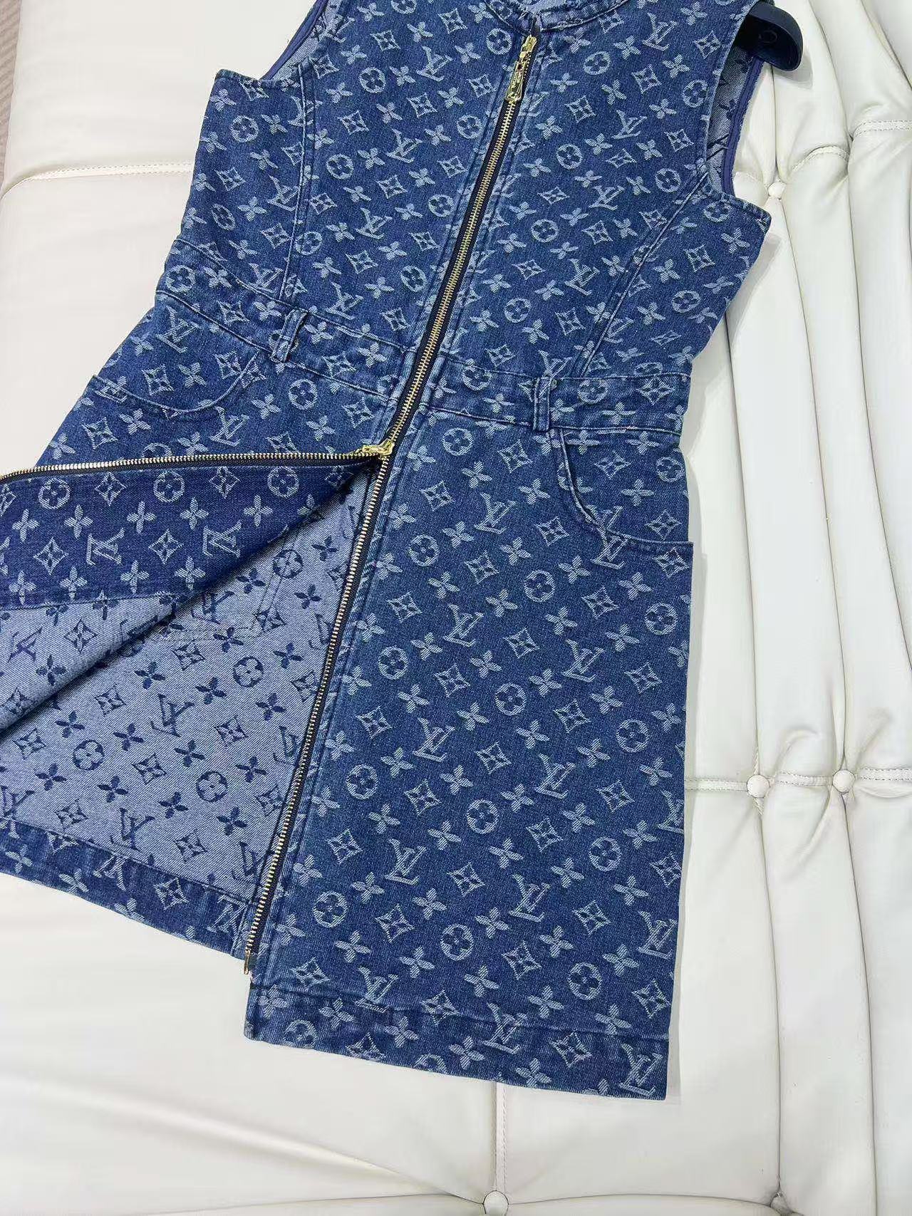 LV denim dress
