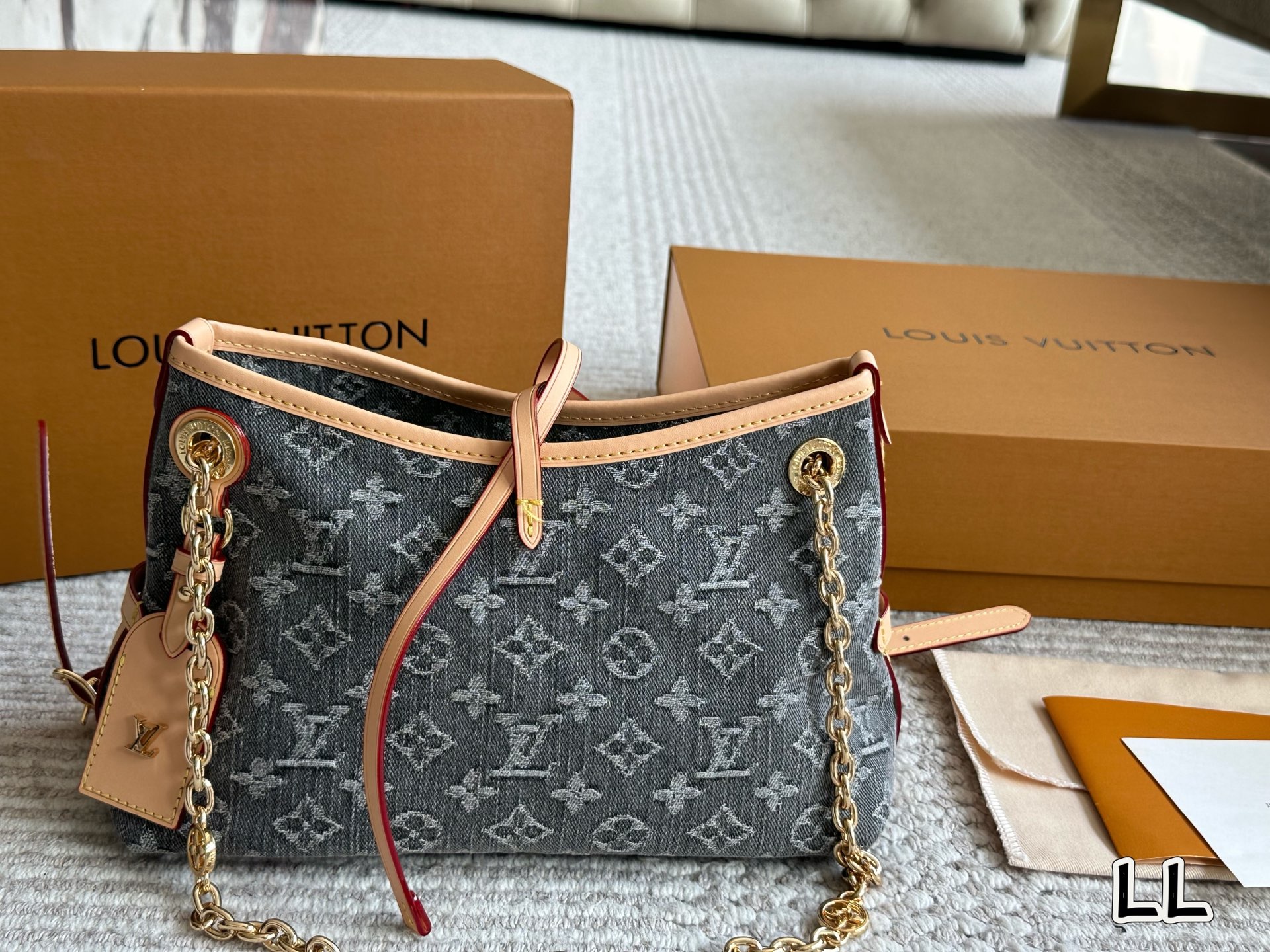 LV carryall new color bag