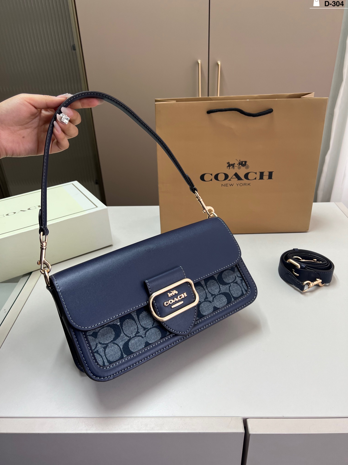 COACH baguette bag