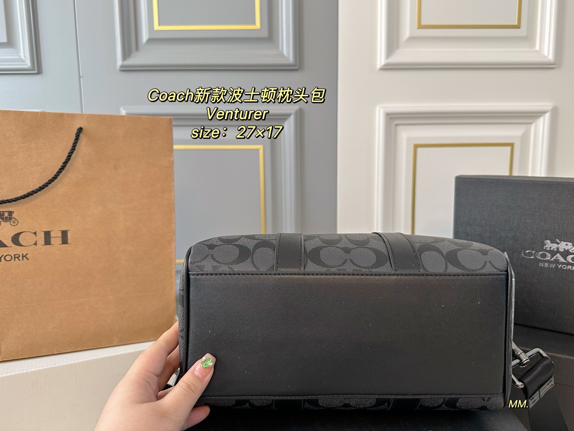 Coach's new Venturer Boston Pillow Bag