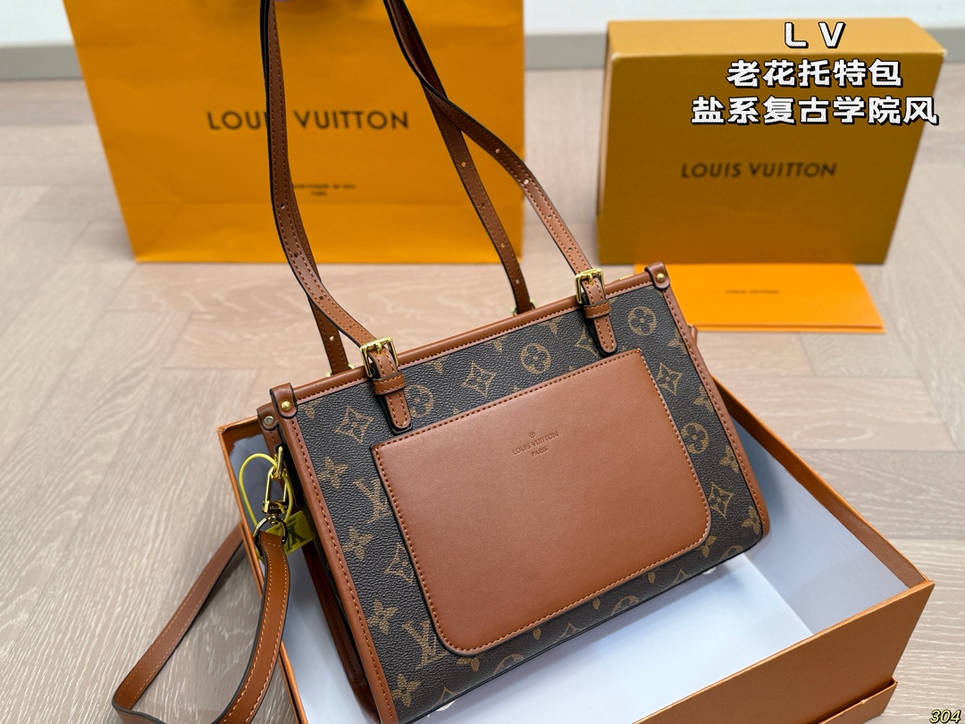 LV monogram tote bag