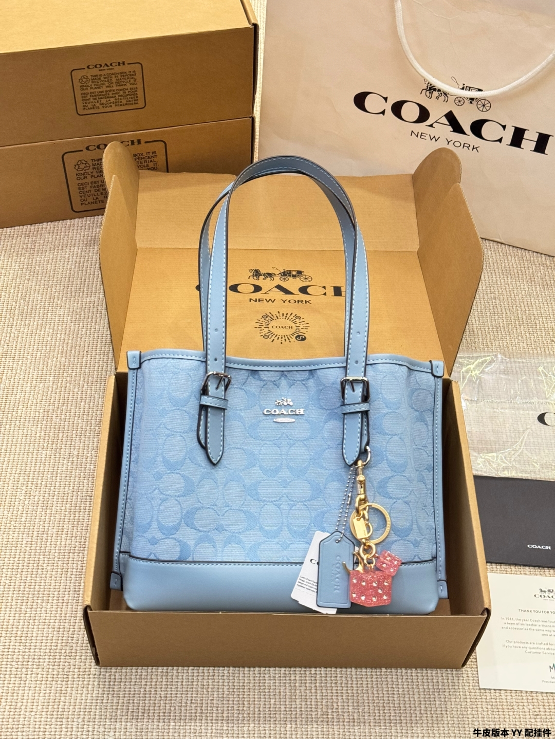 Coach mollie25 tote bag