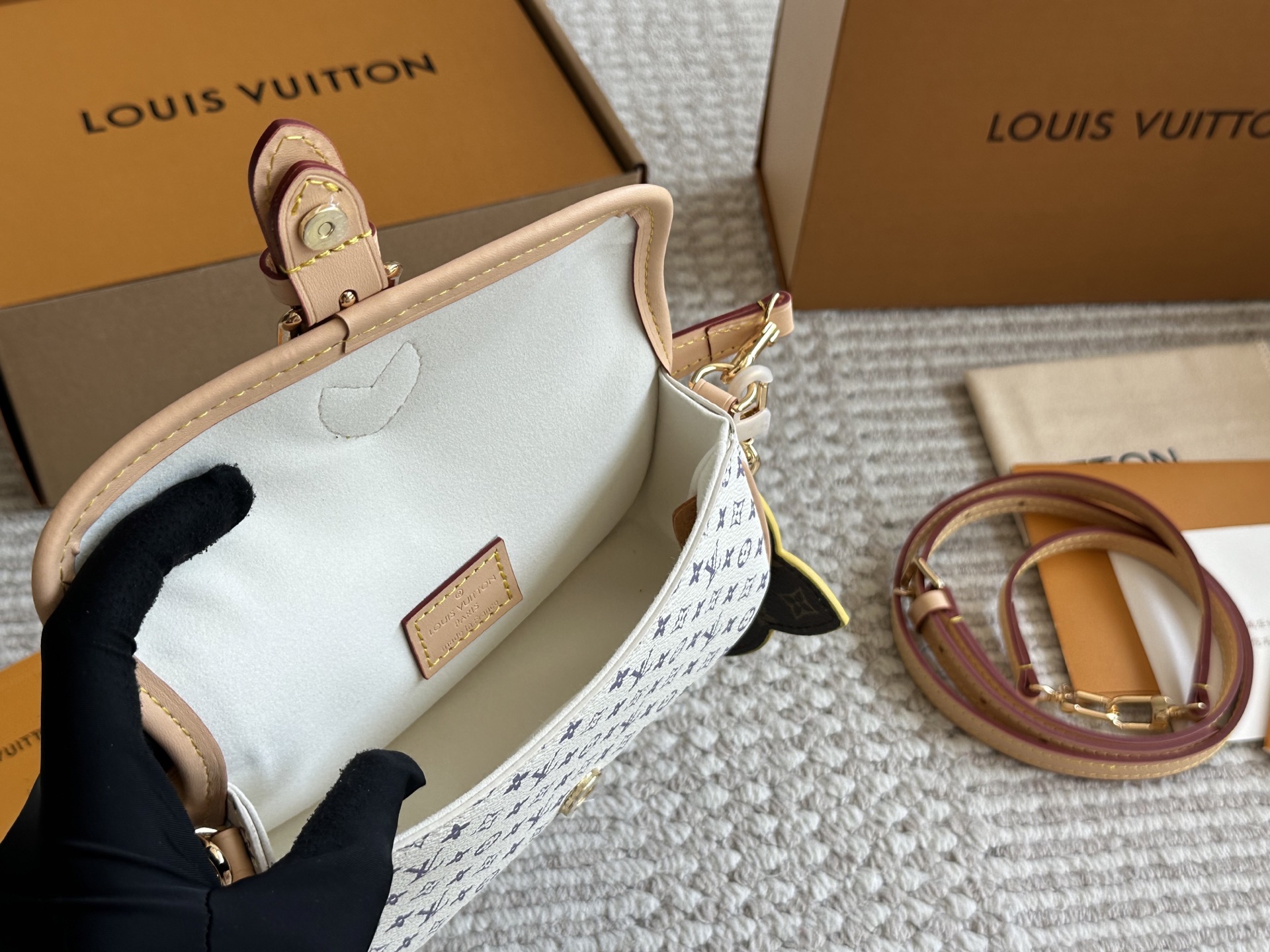 LV Show Small Baguette Bag