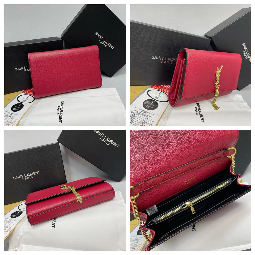 saint laurent women's tassel bag