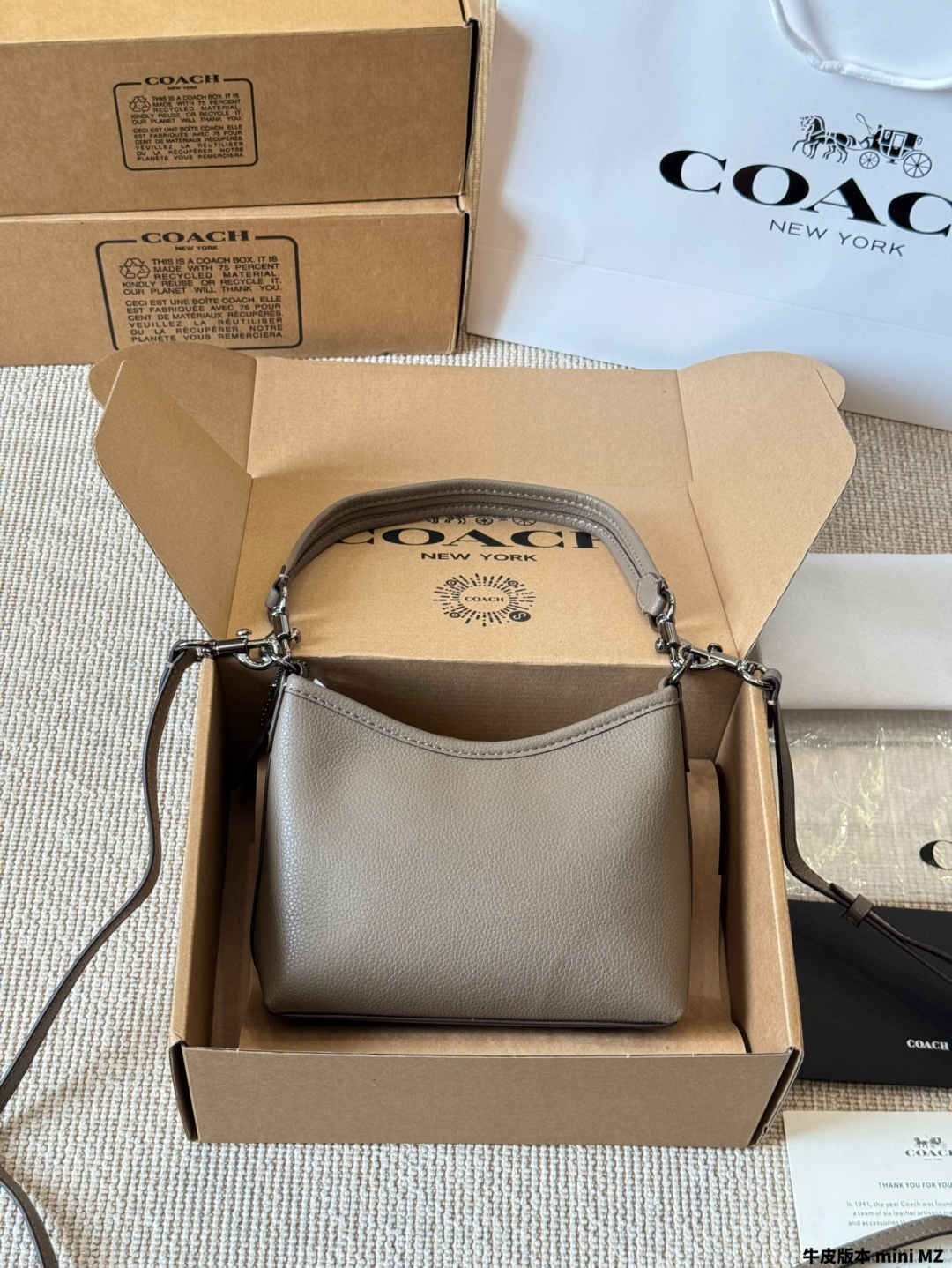 Coach's new laurel 19 hobo bag