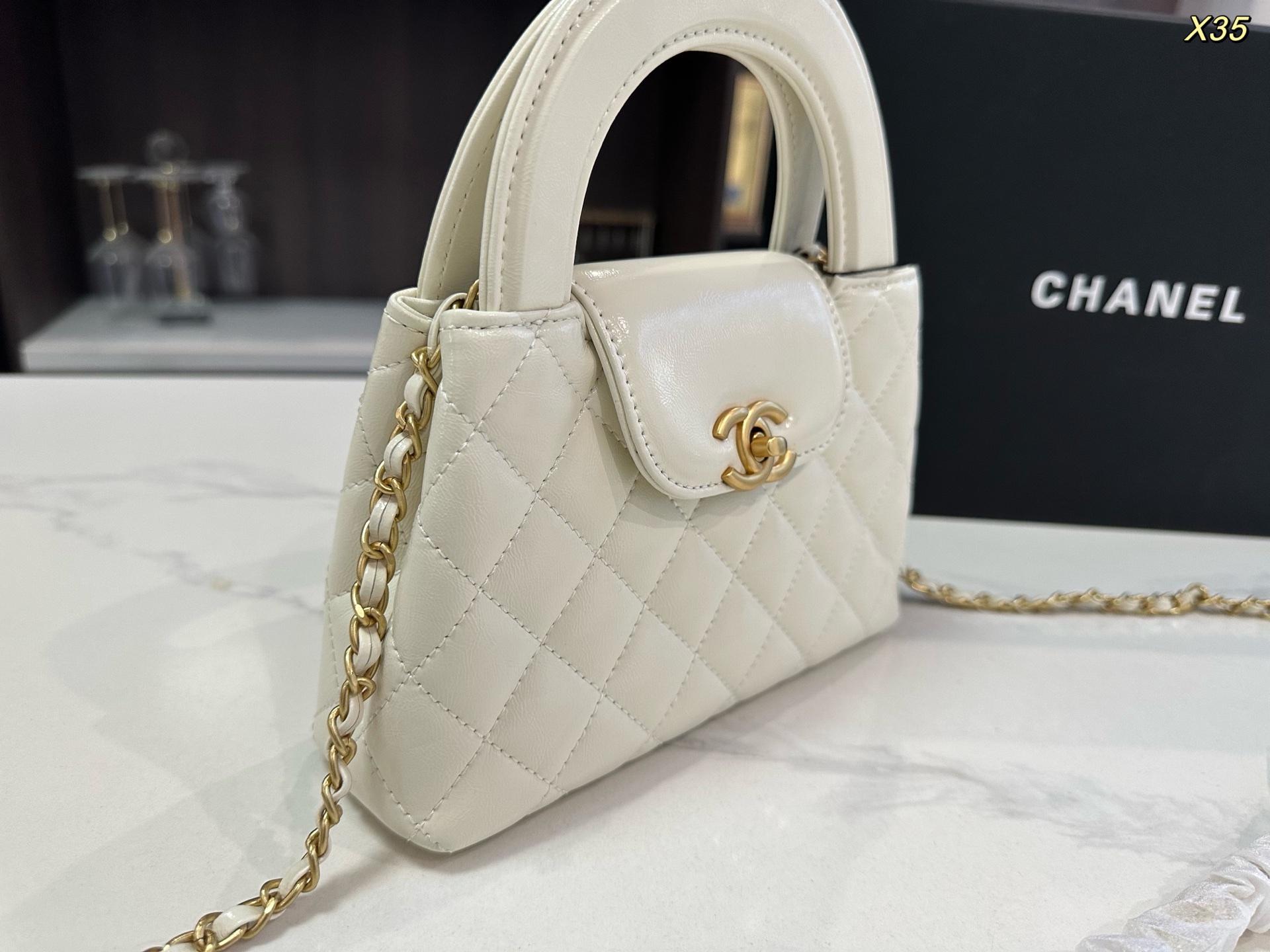 Chanel 23k new kelly bag