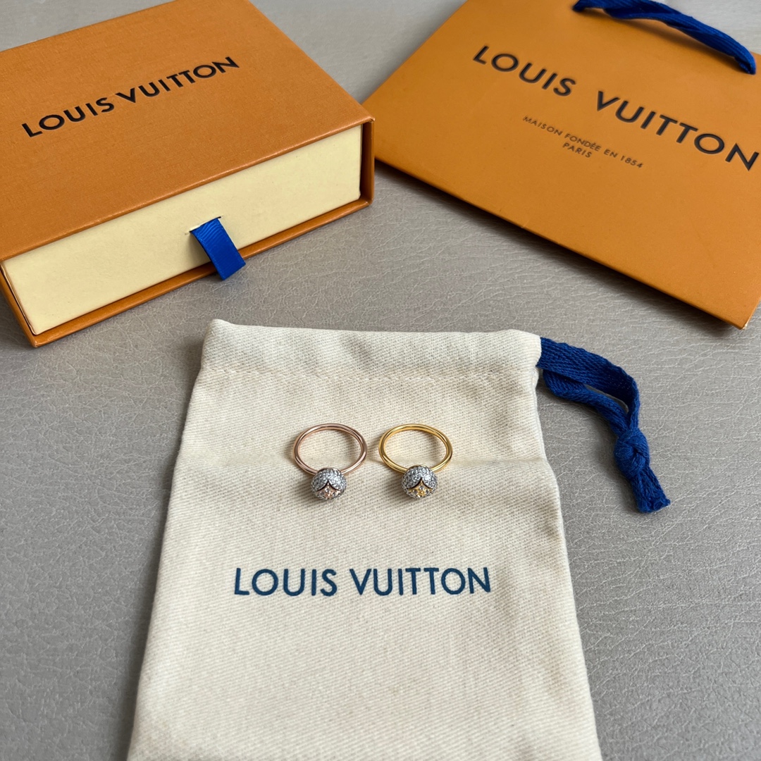 LV Monogram ring