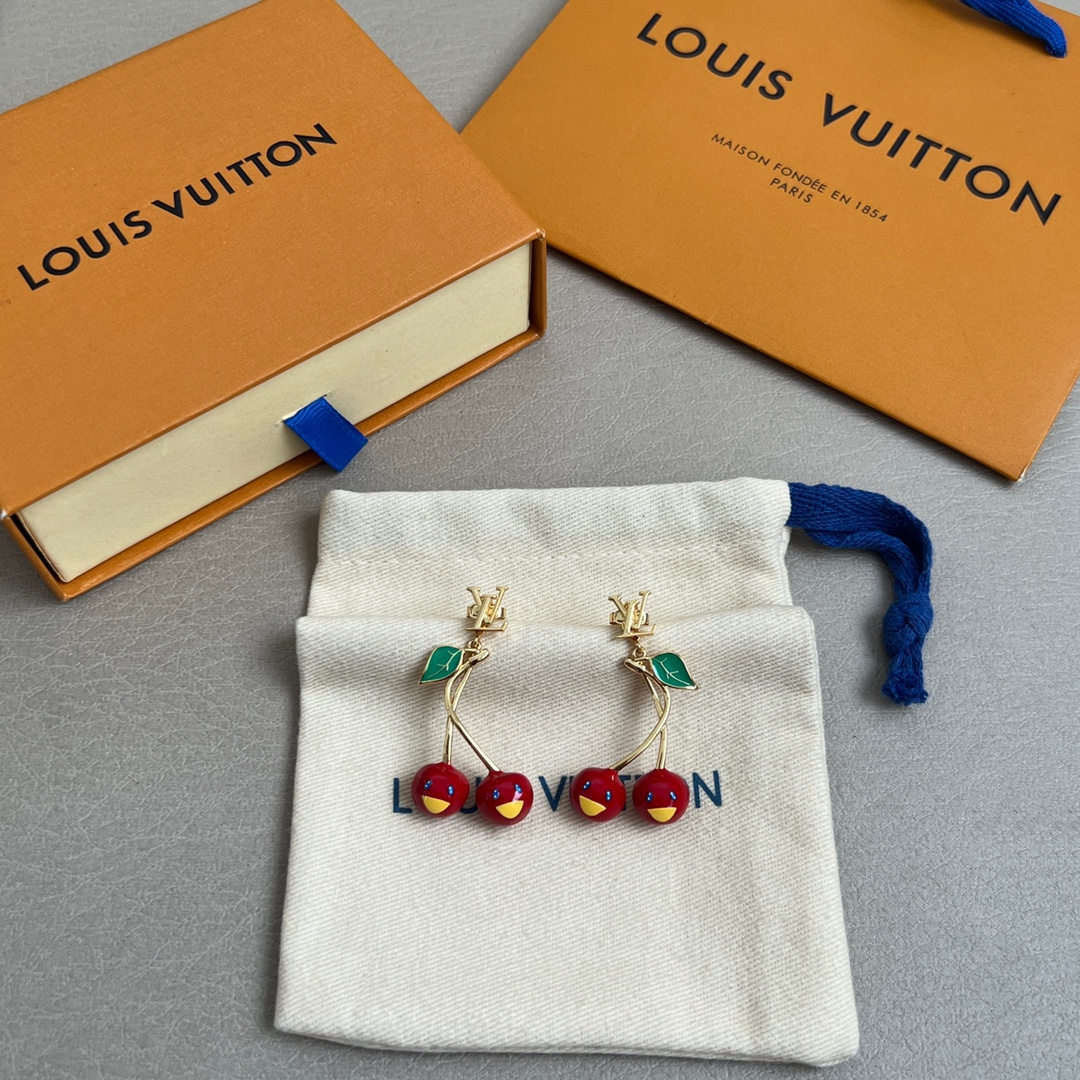 Louis Vuitton unique earrings