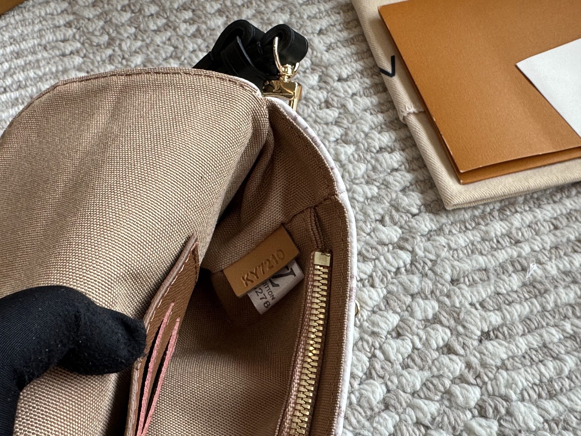 LV's popular Ivy Woc Mahjong bag