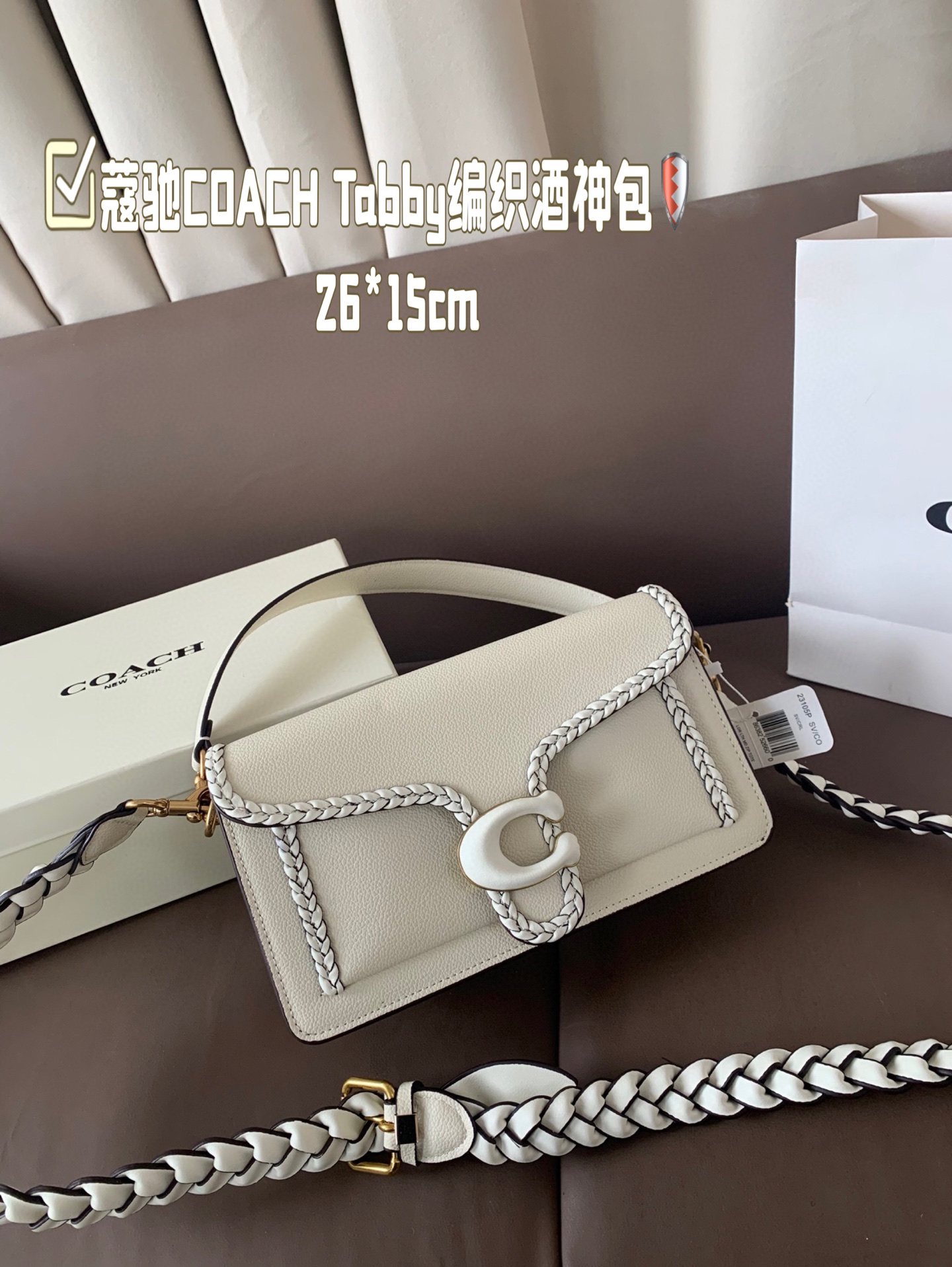 COACH Tabby braided Dionysus bags