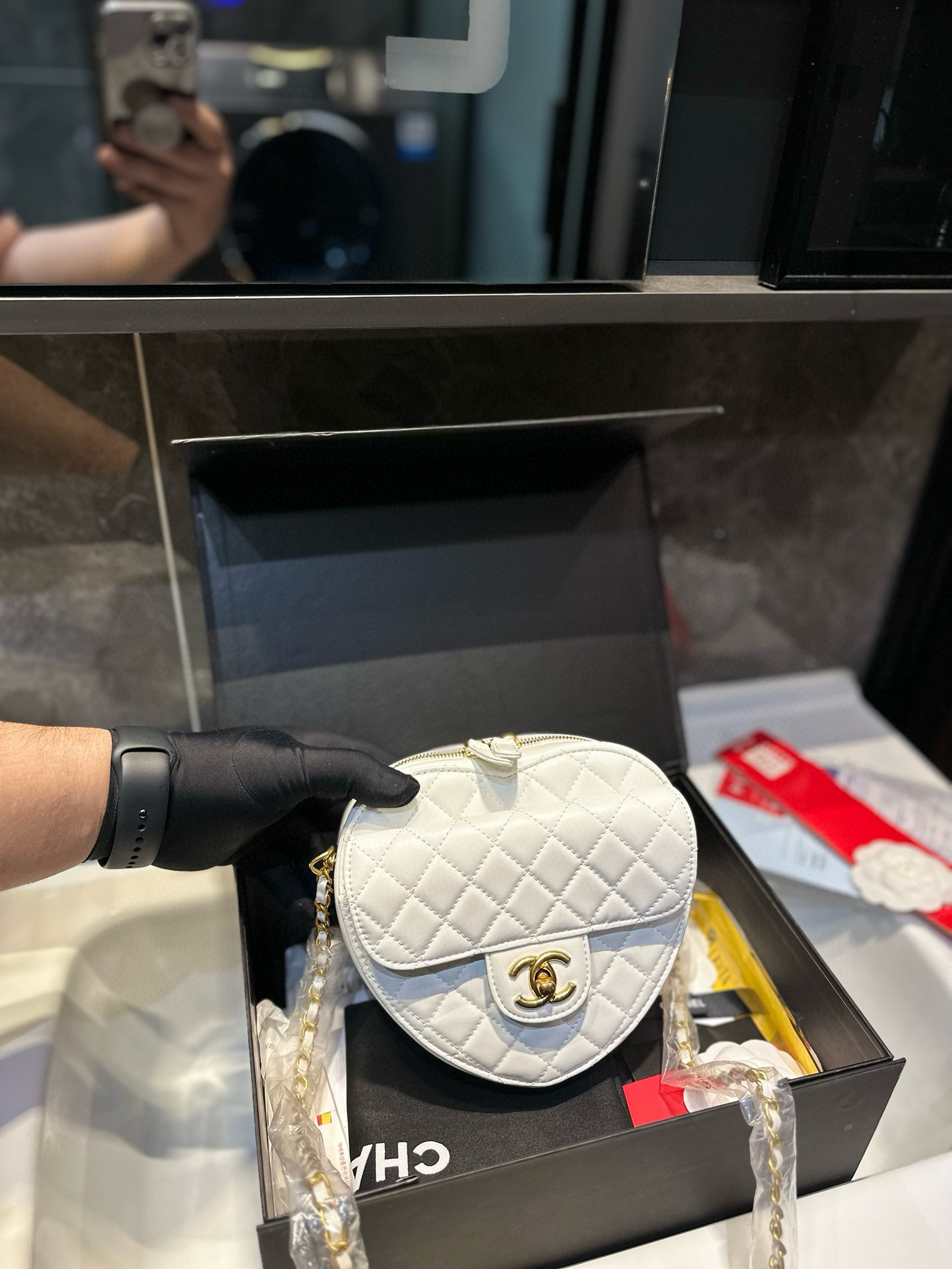 Chanel Heart Bag