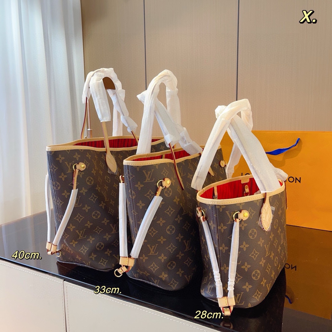LV neverfull onthego bag