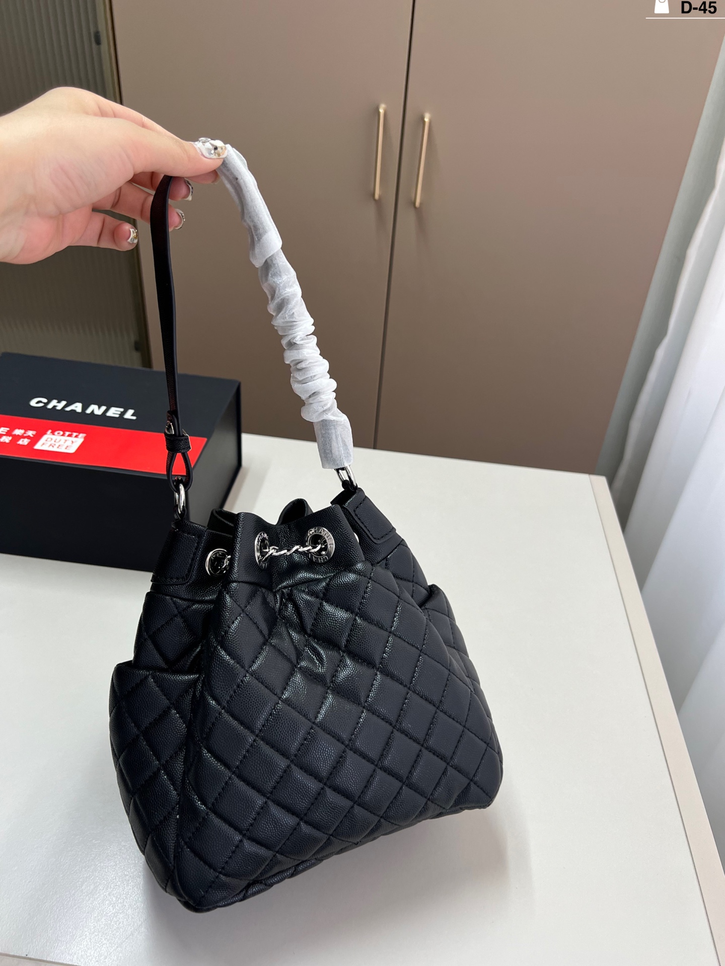 Chanel bucket bag