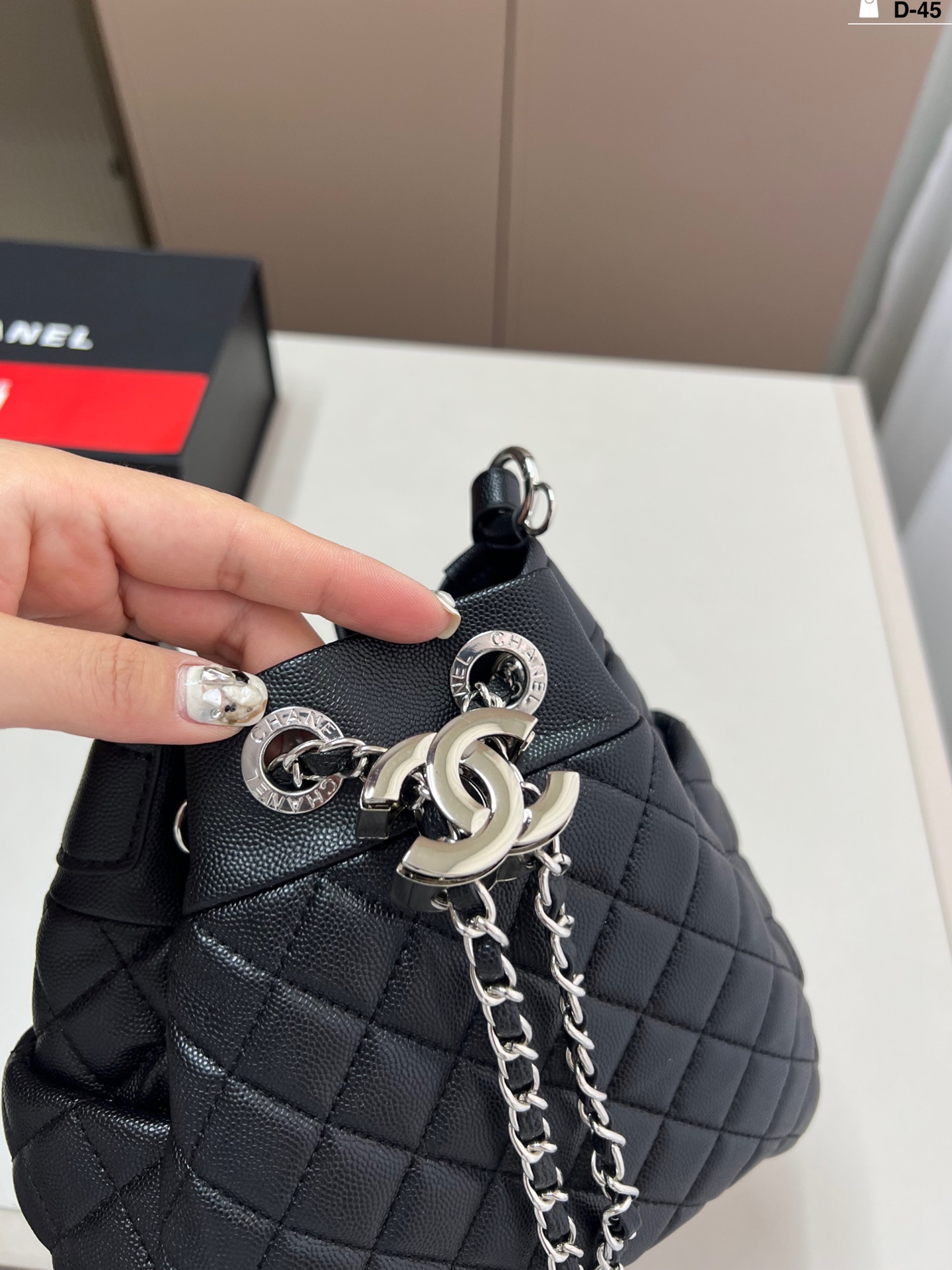 Chanel bucket bag