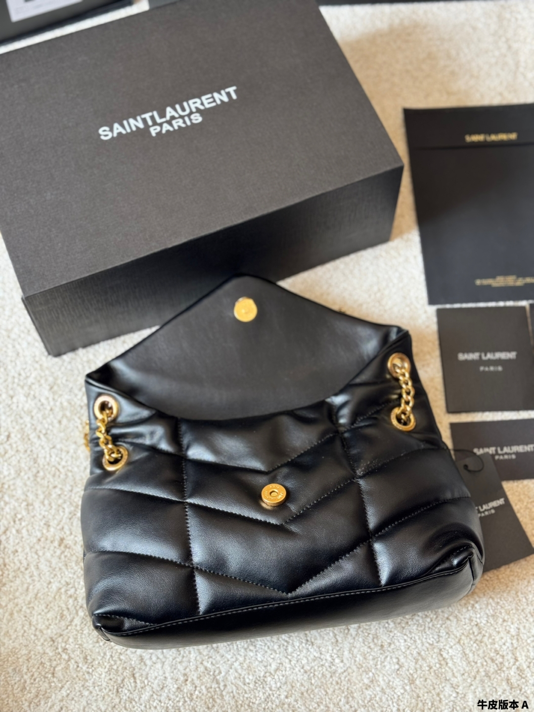 Yves Saint Laurent Women's PUFFER Quilted Lambskin