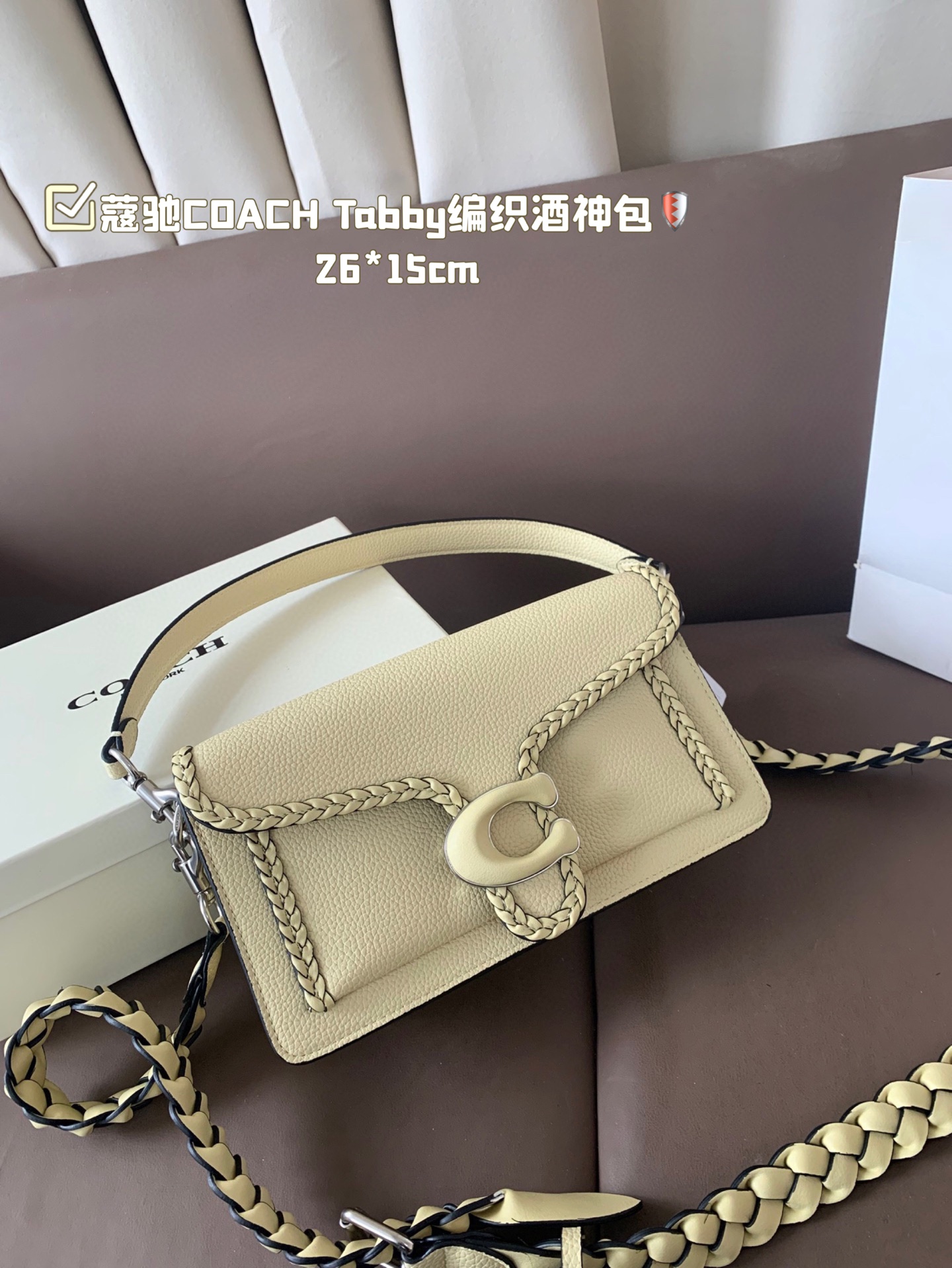 COACH Tabby braided Dionysus bags