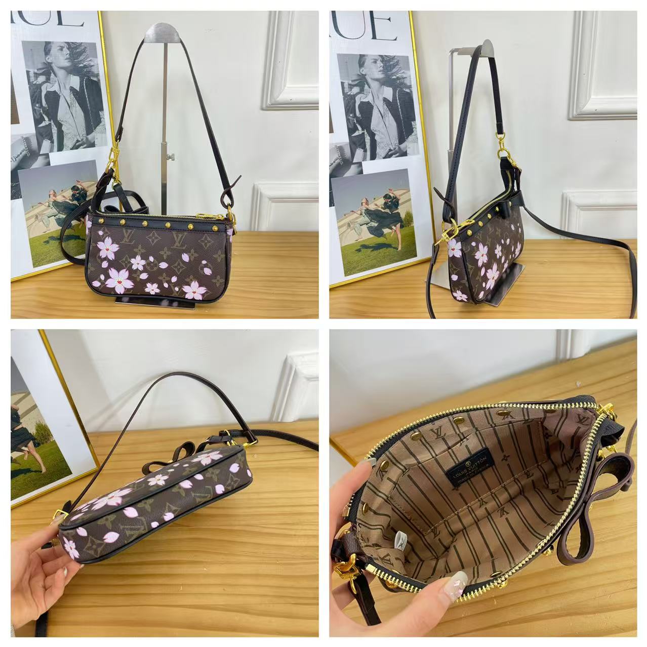 Lv armpit bag shoulder crossbody bag