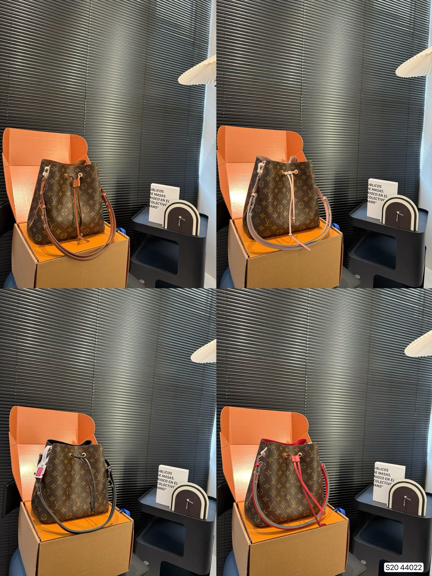 LV champagne bucket bag