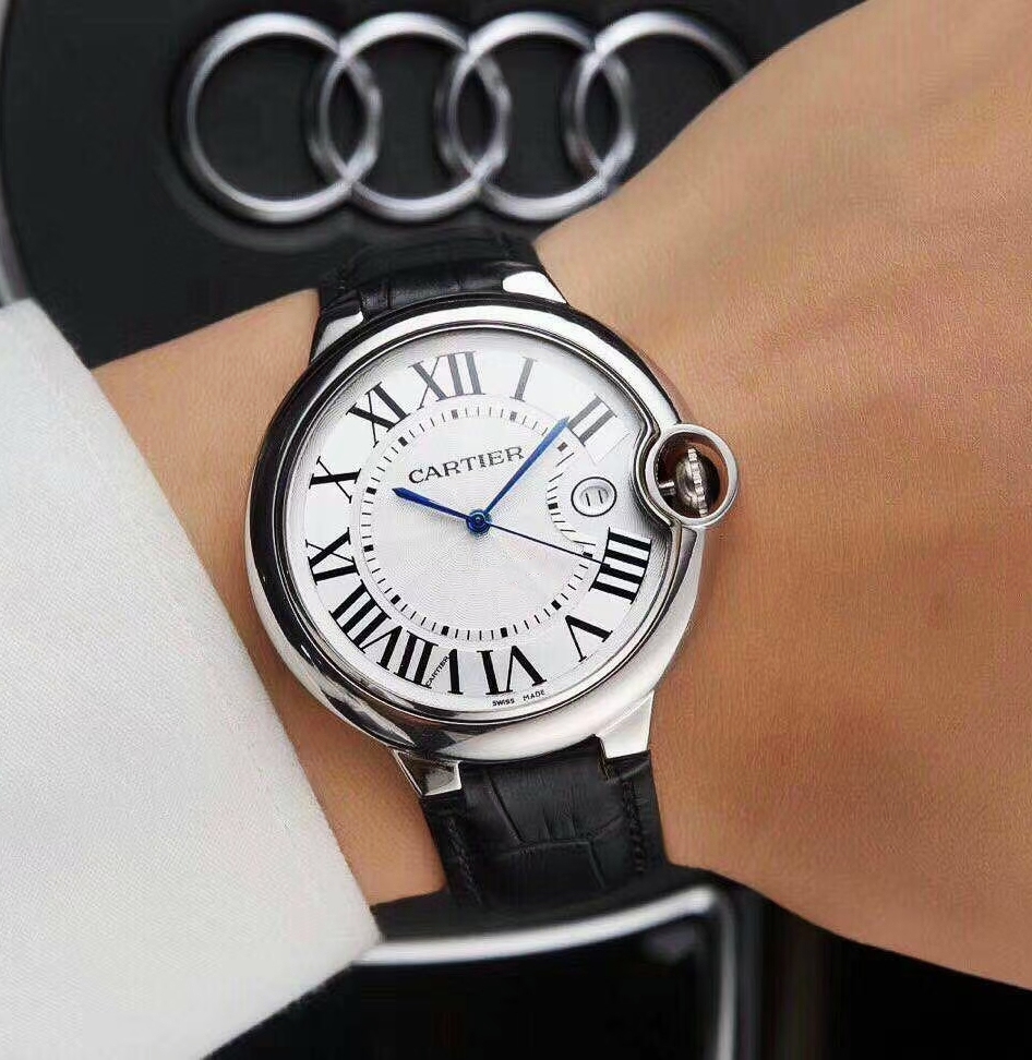 Cartier Blue Balloon Men's Quartz Watch