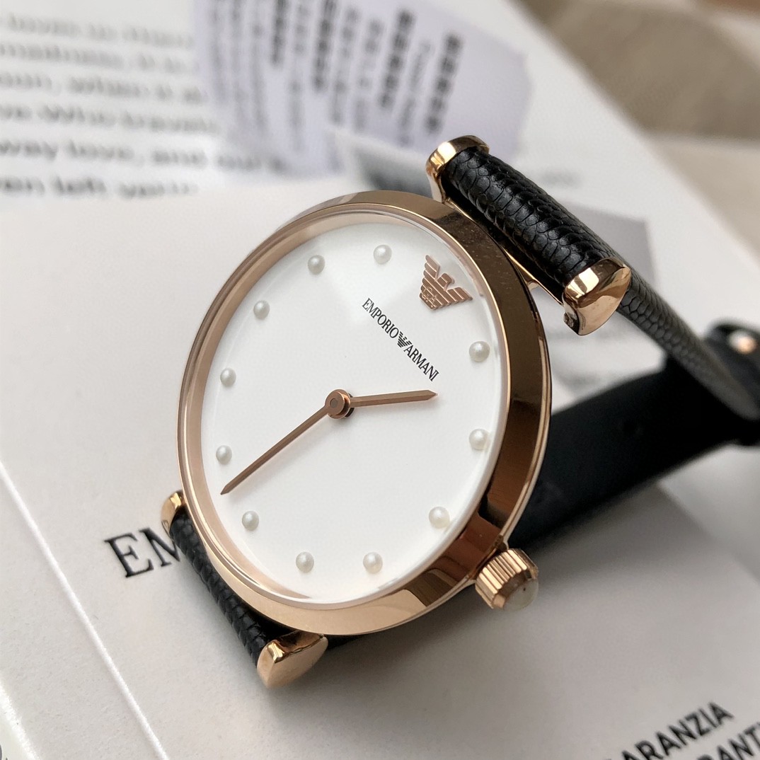 Armani Butterfly Double Snap Watch