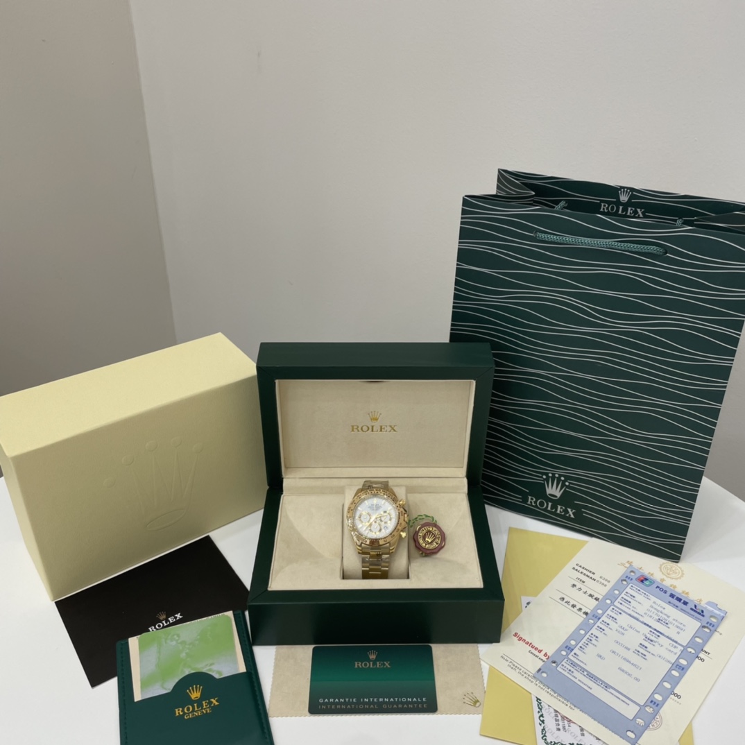 Rolex Daytona all-gold men's and women's couple watch