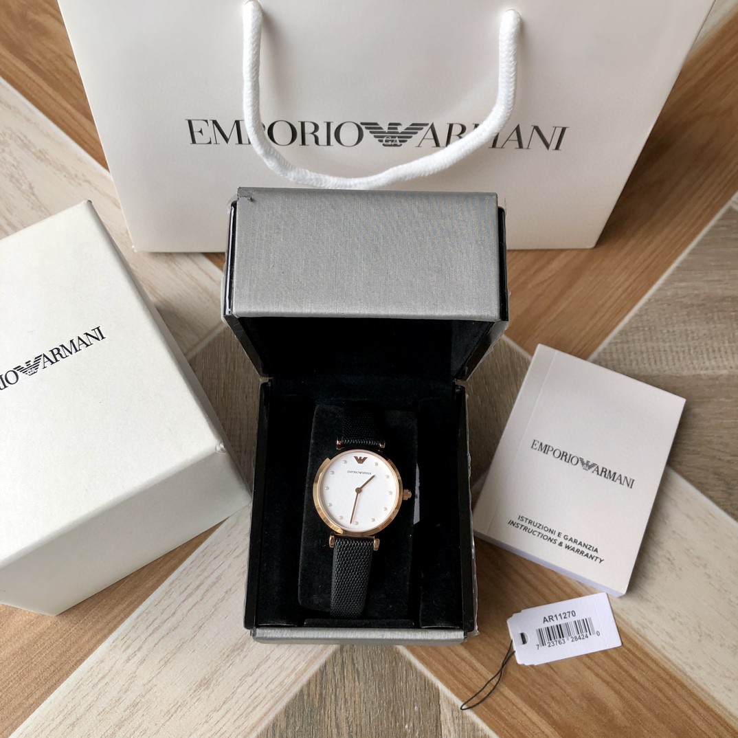 Armani Butterfly Double Snap Watch