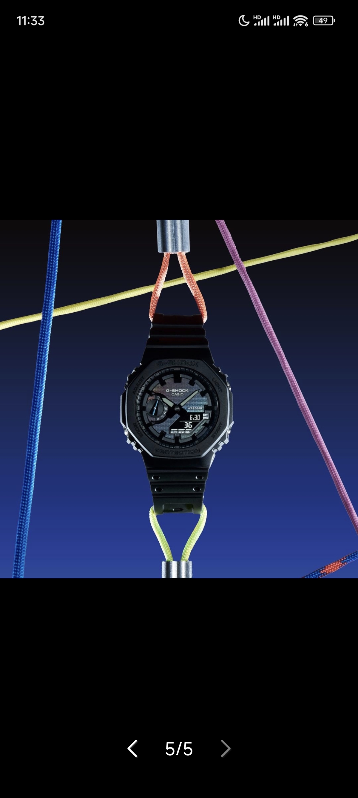 Casio G-SHOCK Rainbow Brick Wall Series Fashion Watches