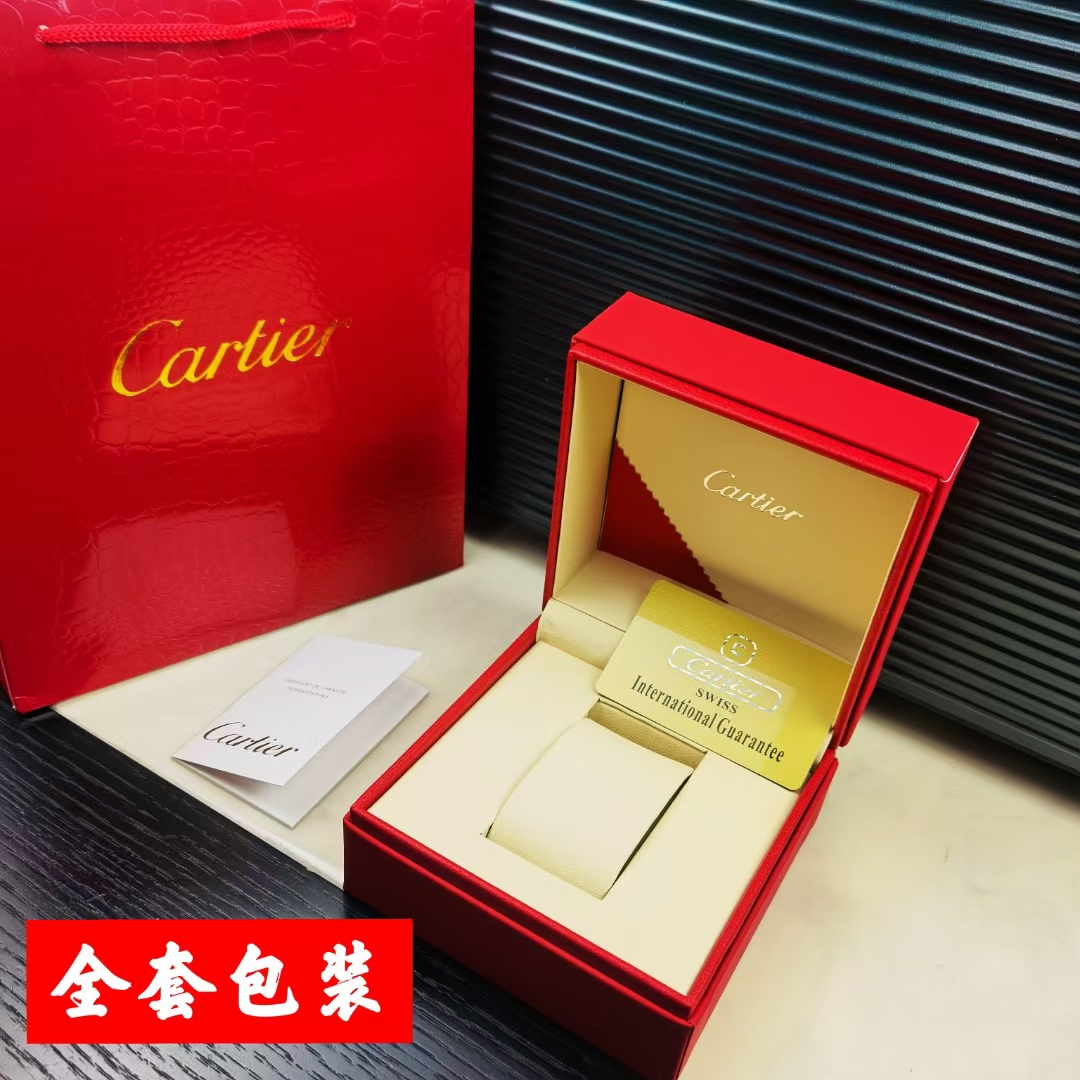 Cartier Blue Balloon Men's Classic Steel Band Watch