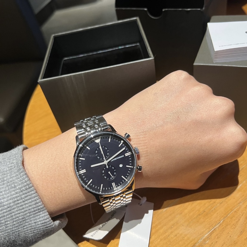 Armani men's business watch