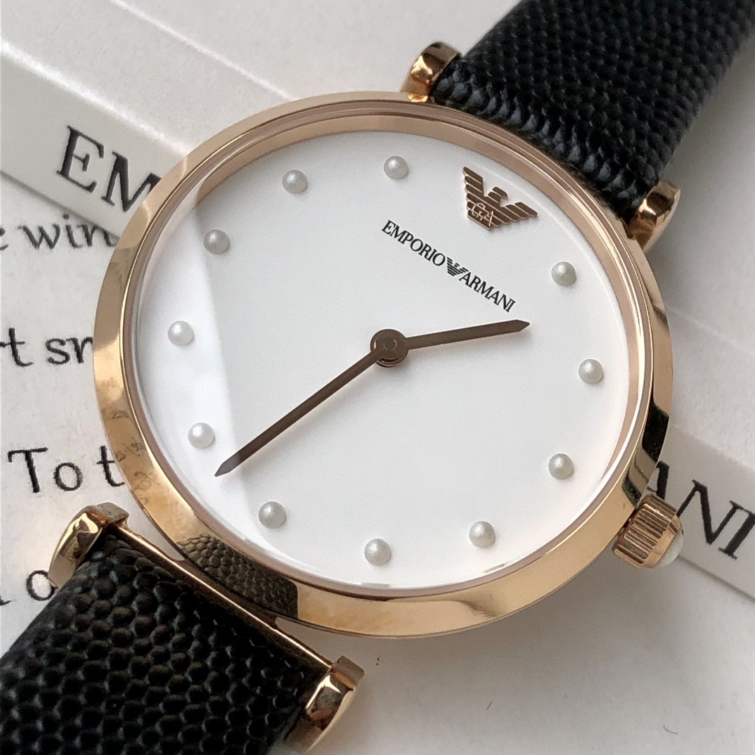 Armani Butterfly Double Snap Watch