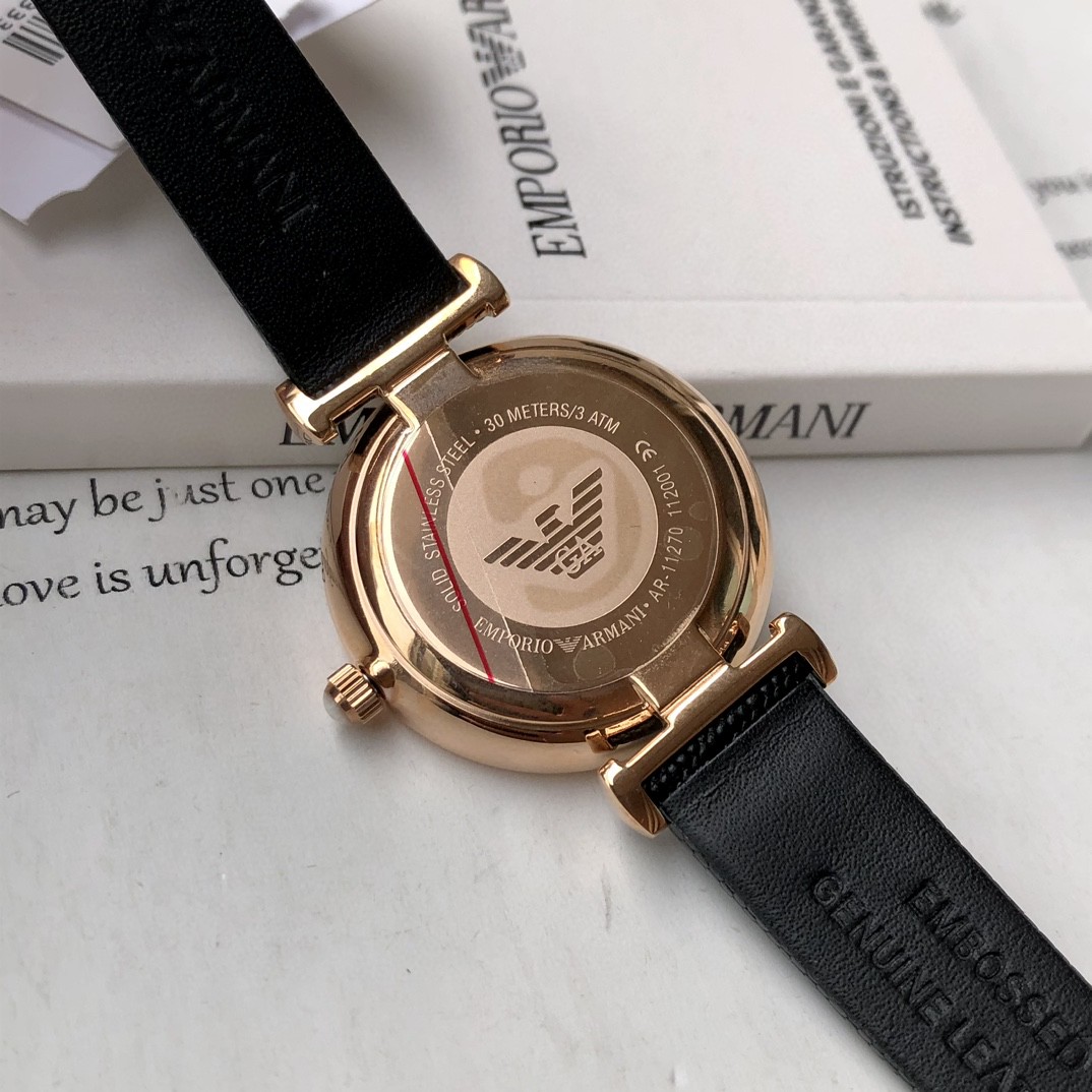 Armani Butterfly Double Snap Watch