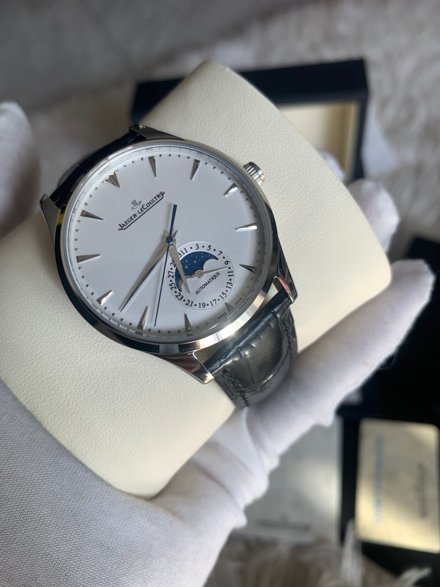 Jaeger-LeCoultre Master Moon Phase Men's Watch