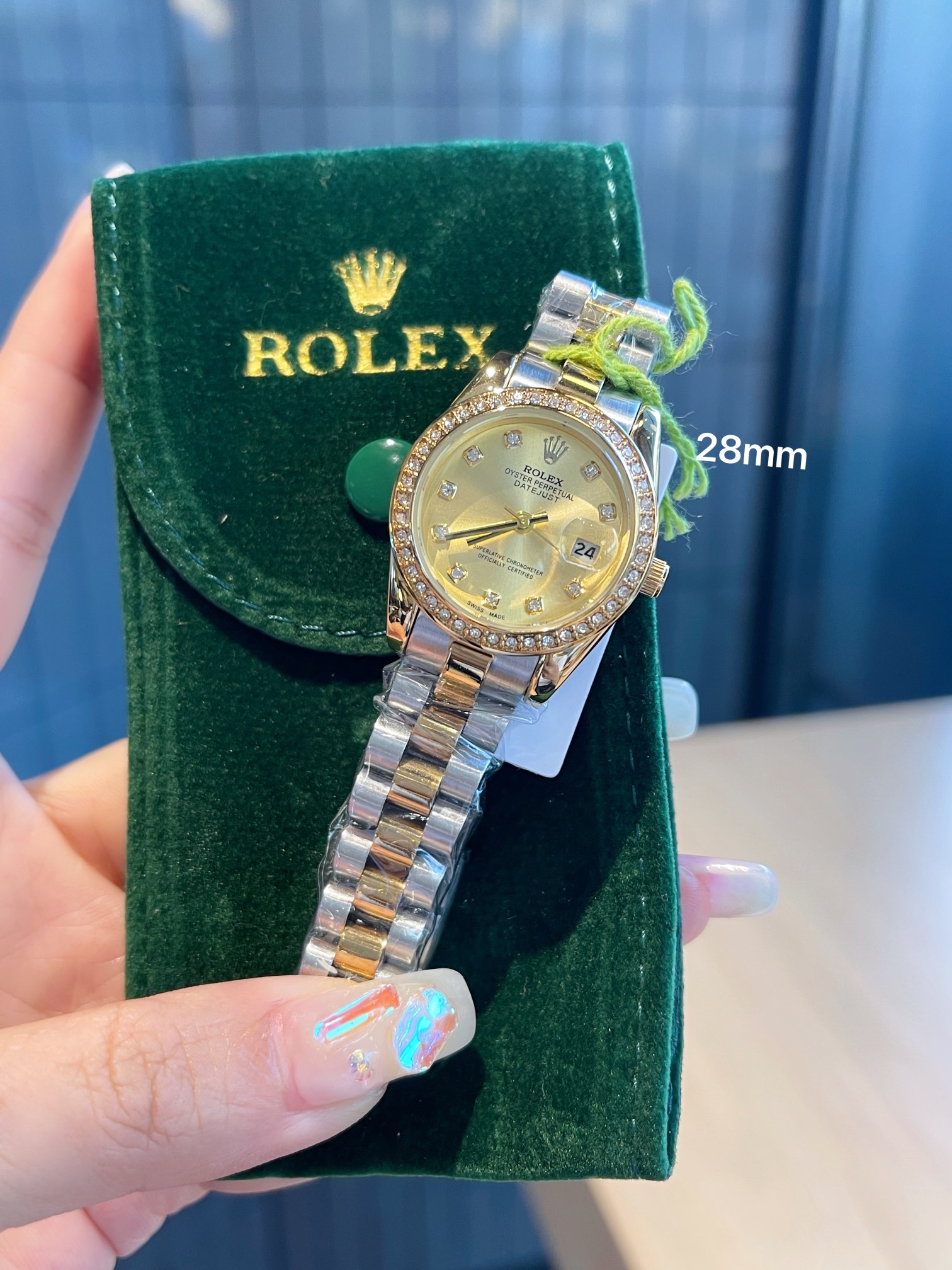 Rolex 28mm exquisite small watch