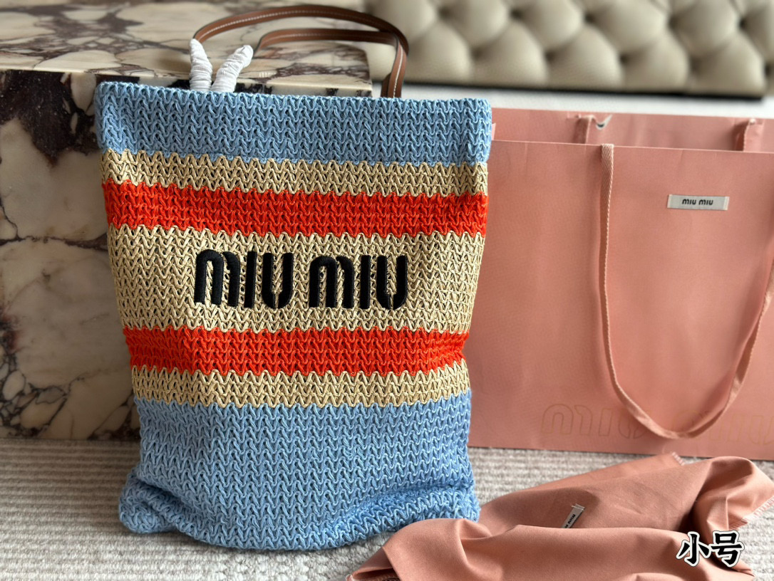 Miu Miu summer limited edition beach bag