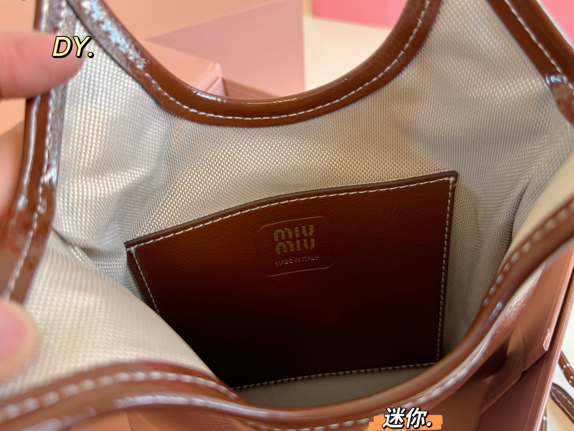 Miu Miu mini shoulder tote bag