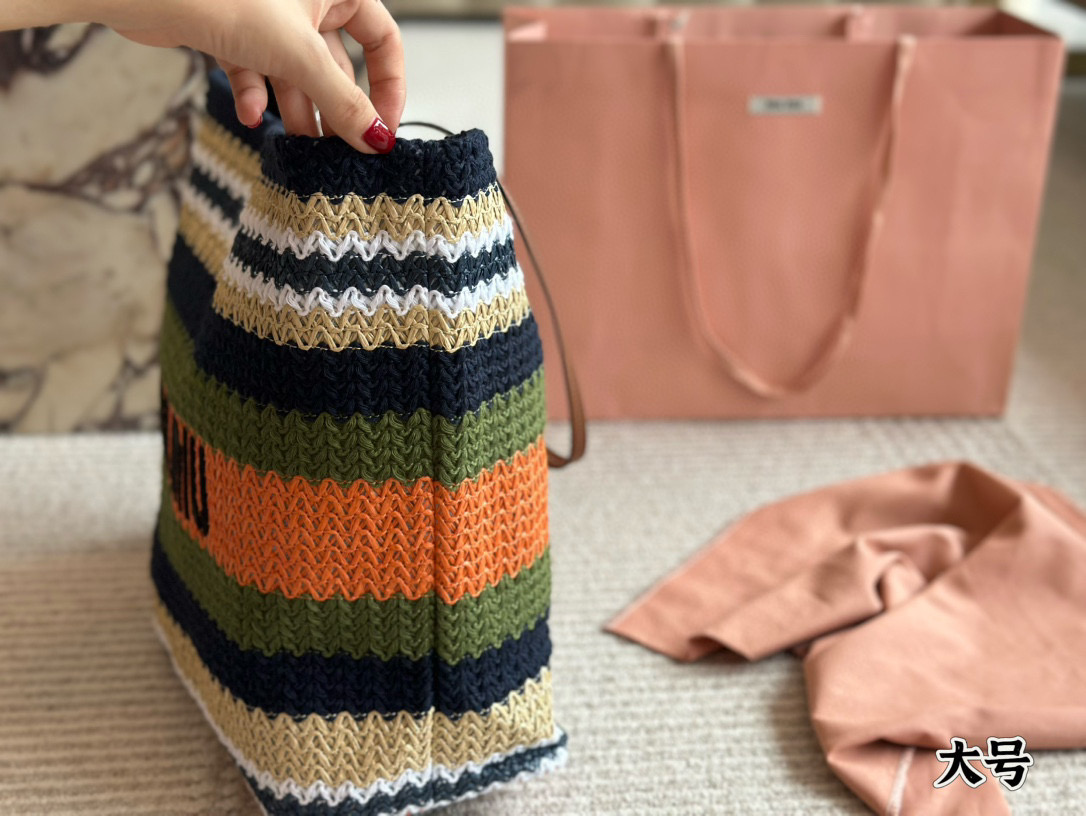 Miu Miu summer limited edition beach bag