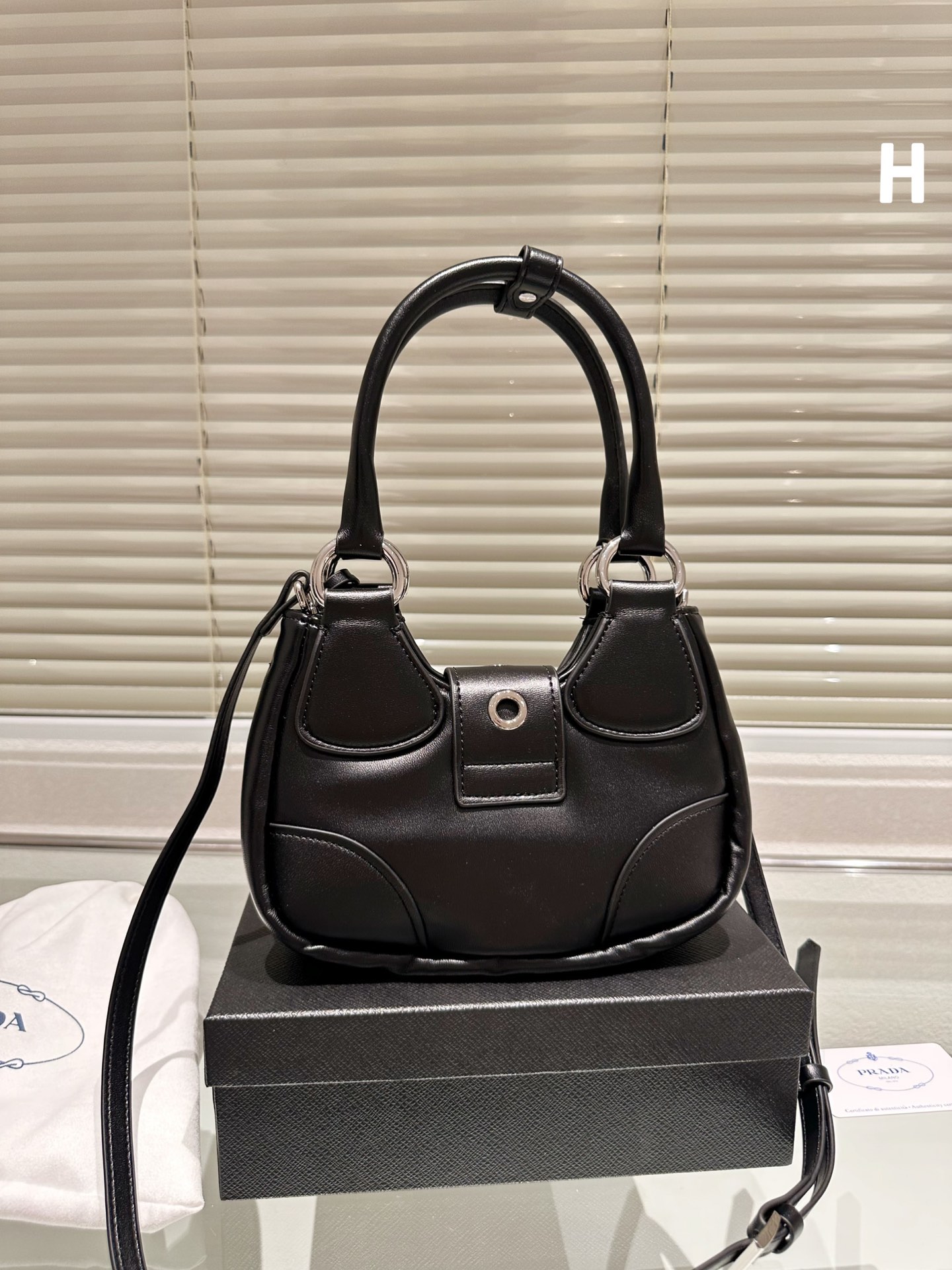Prada moon bag