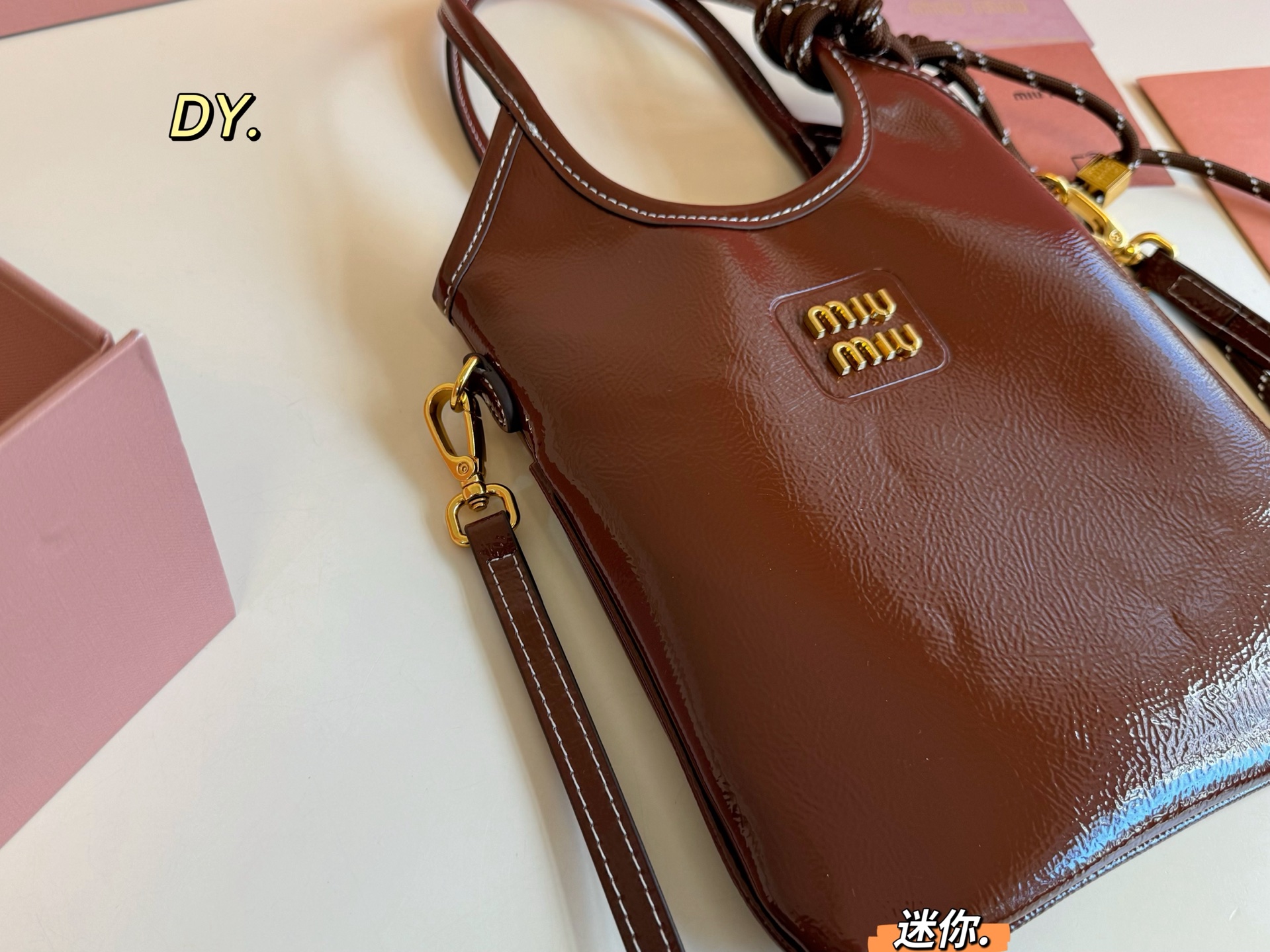 Miu Miu mini shoulder tote bag