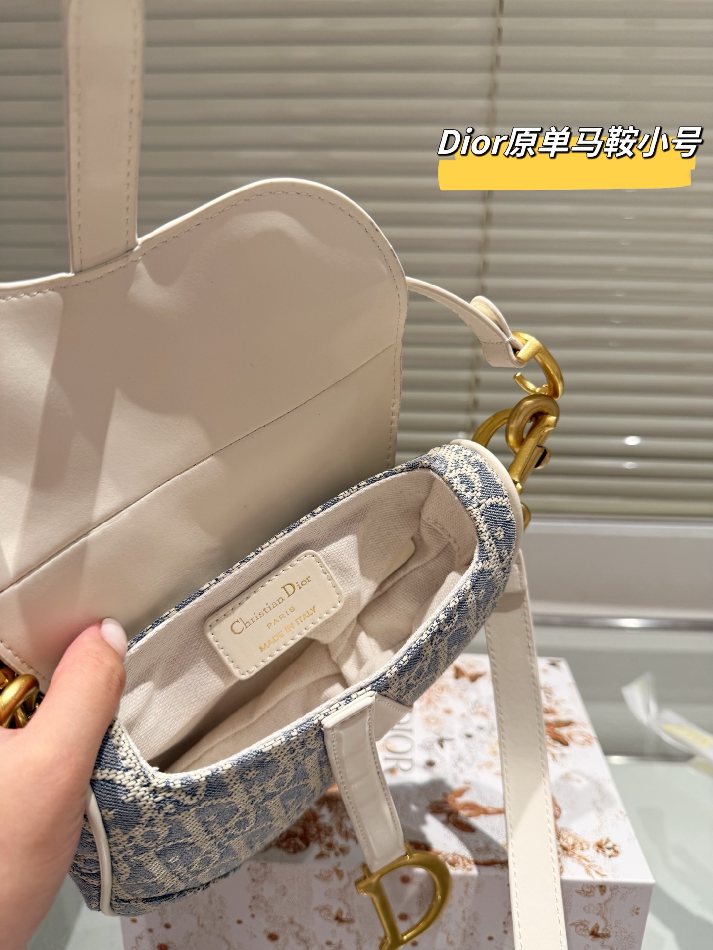 DIOR's new saddle bag