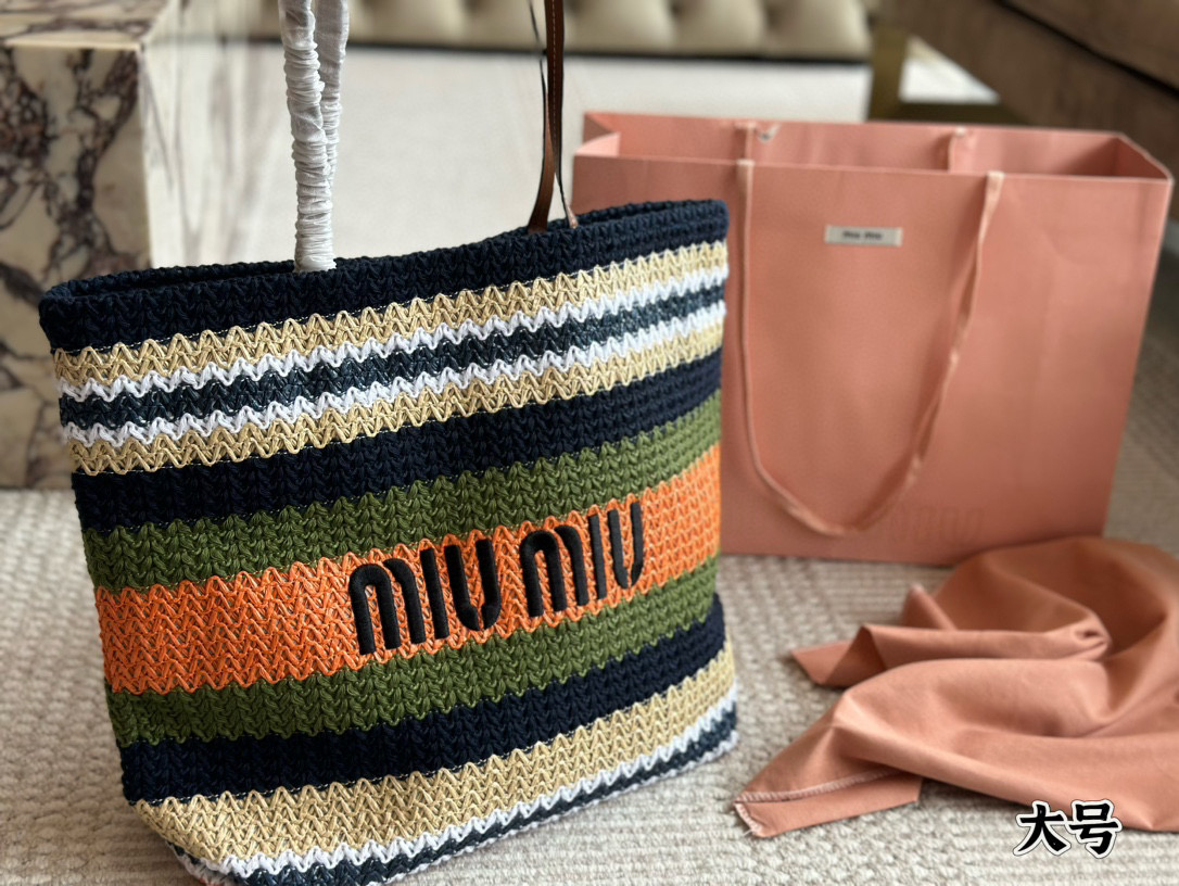 Miu Miu summer limited edition beach bag