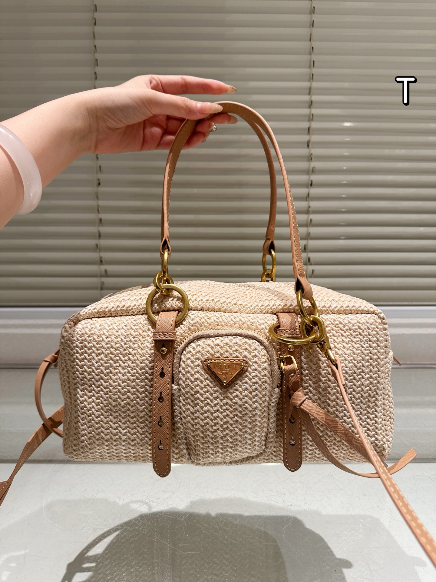 Prada Sof Lux cube handbag