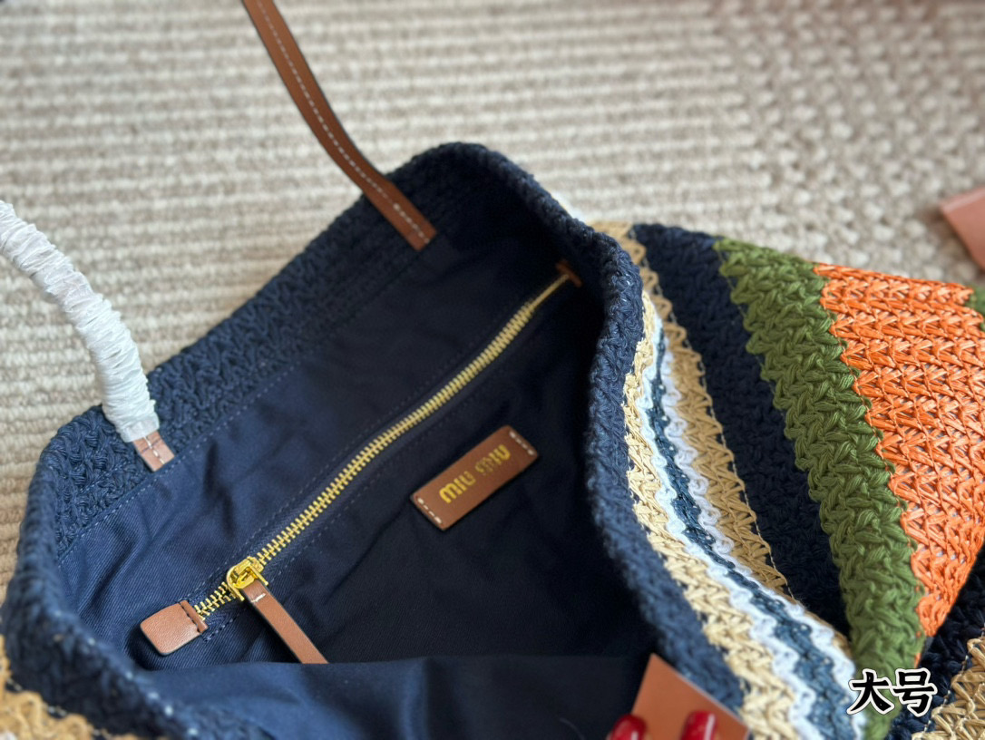 Miu Miu summer limited edition beach bag