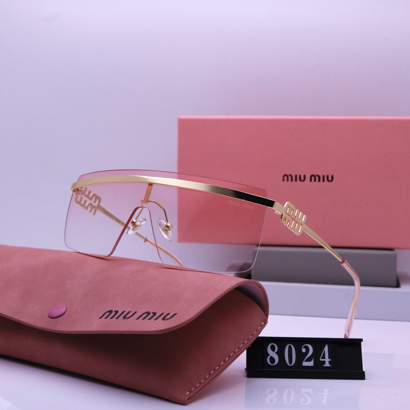 MIUMIU technological niche sunglasses