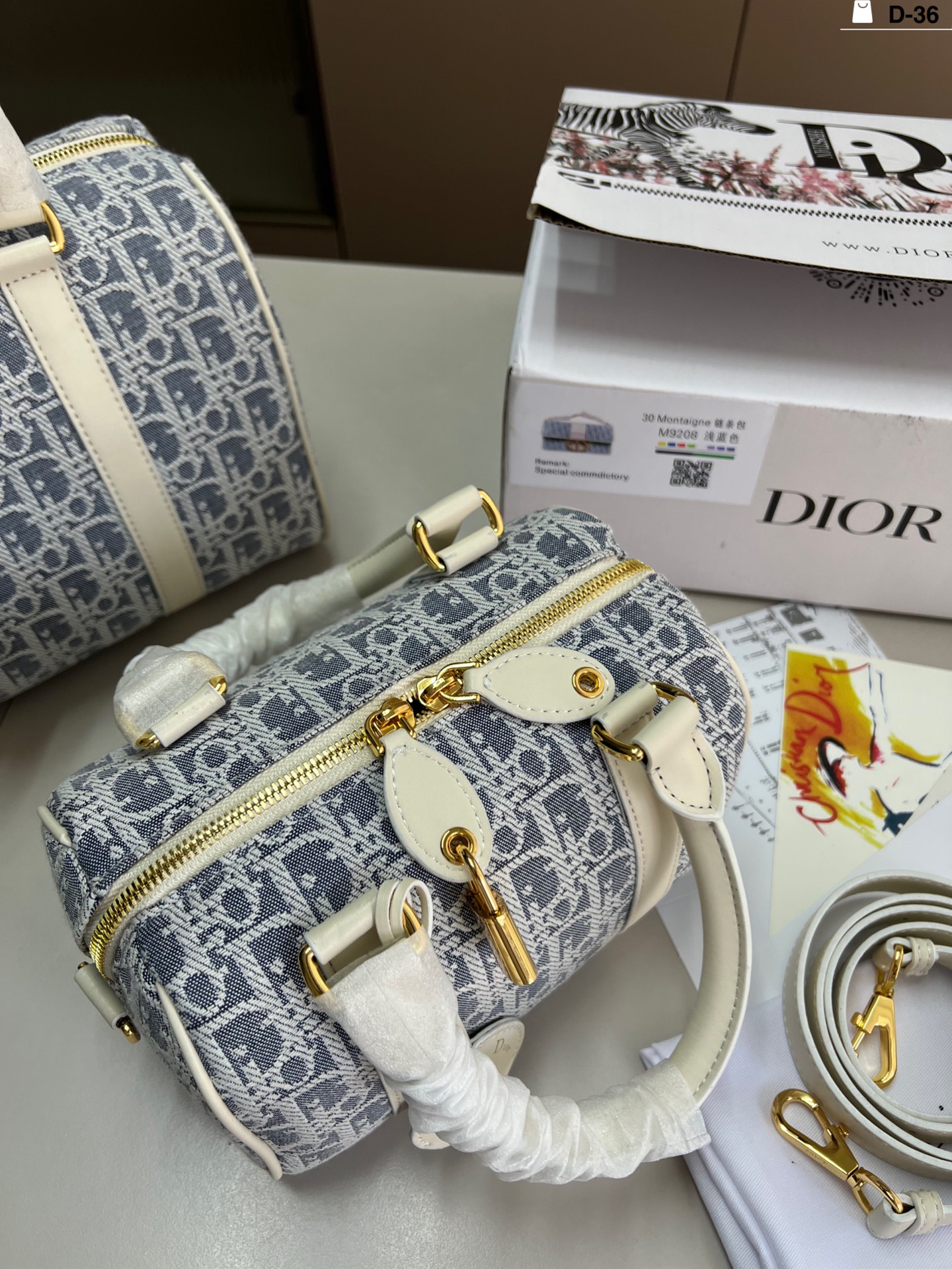 Dior Boston pillow bag