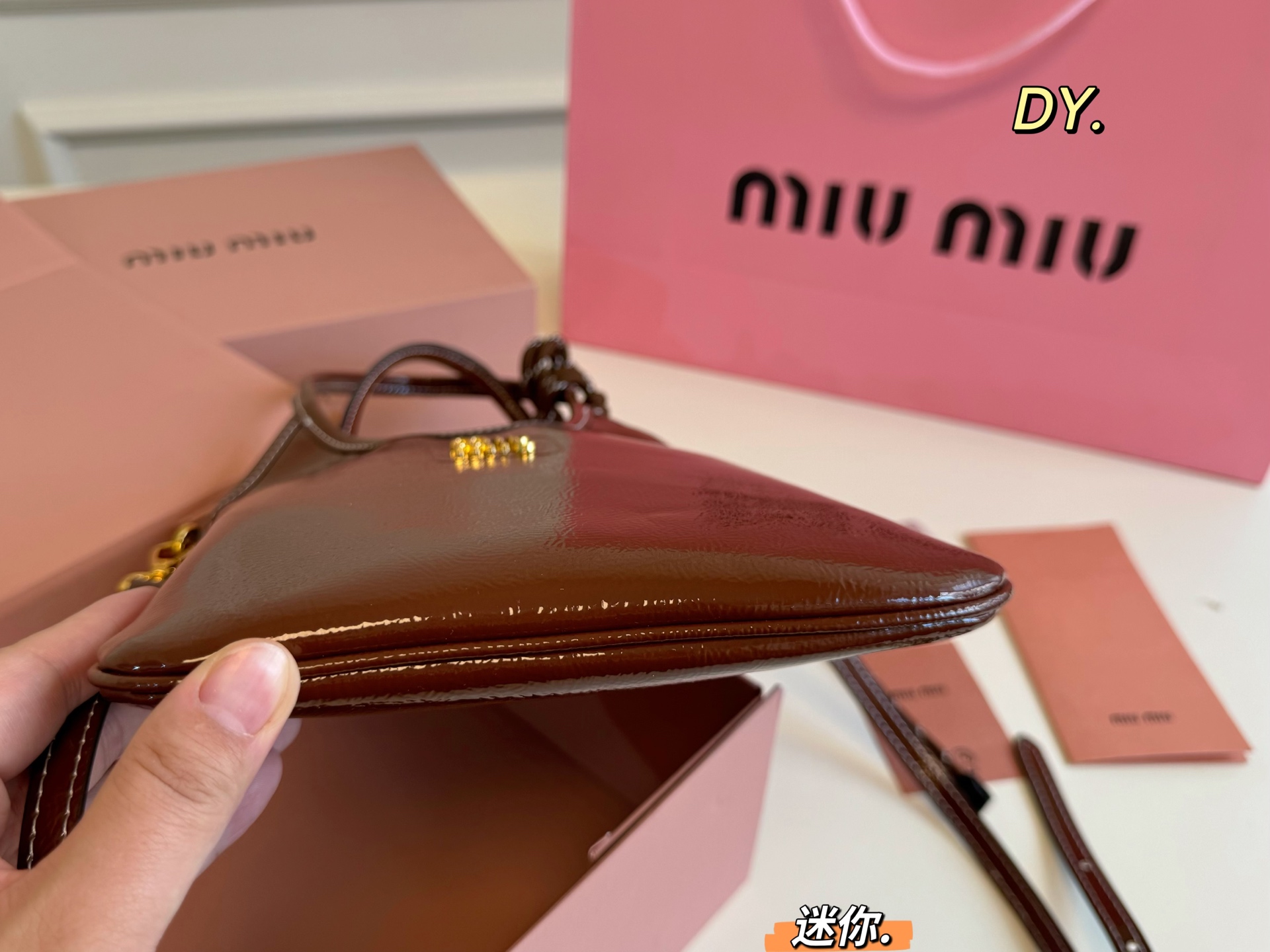 Miu Miu mini shoulder tote bag