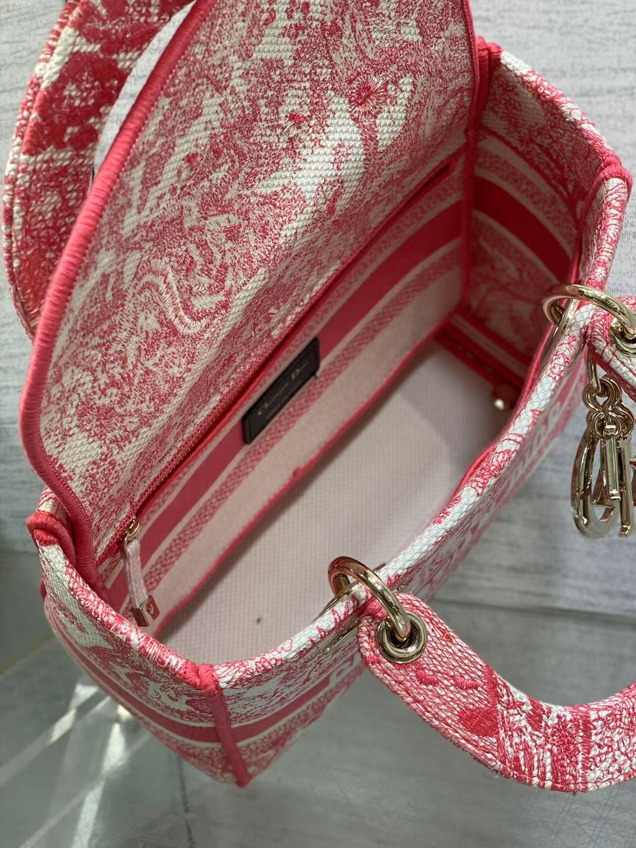 Dior Lady embroidered bag
